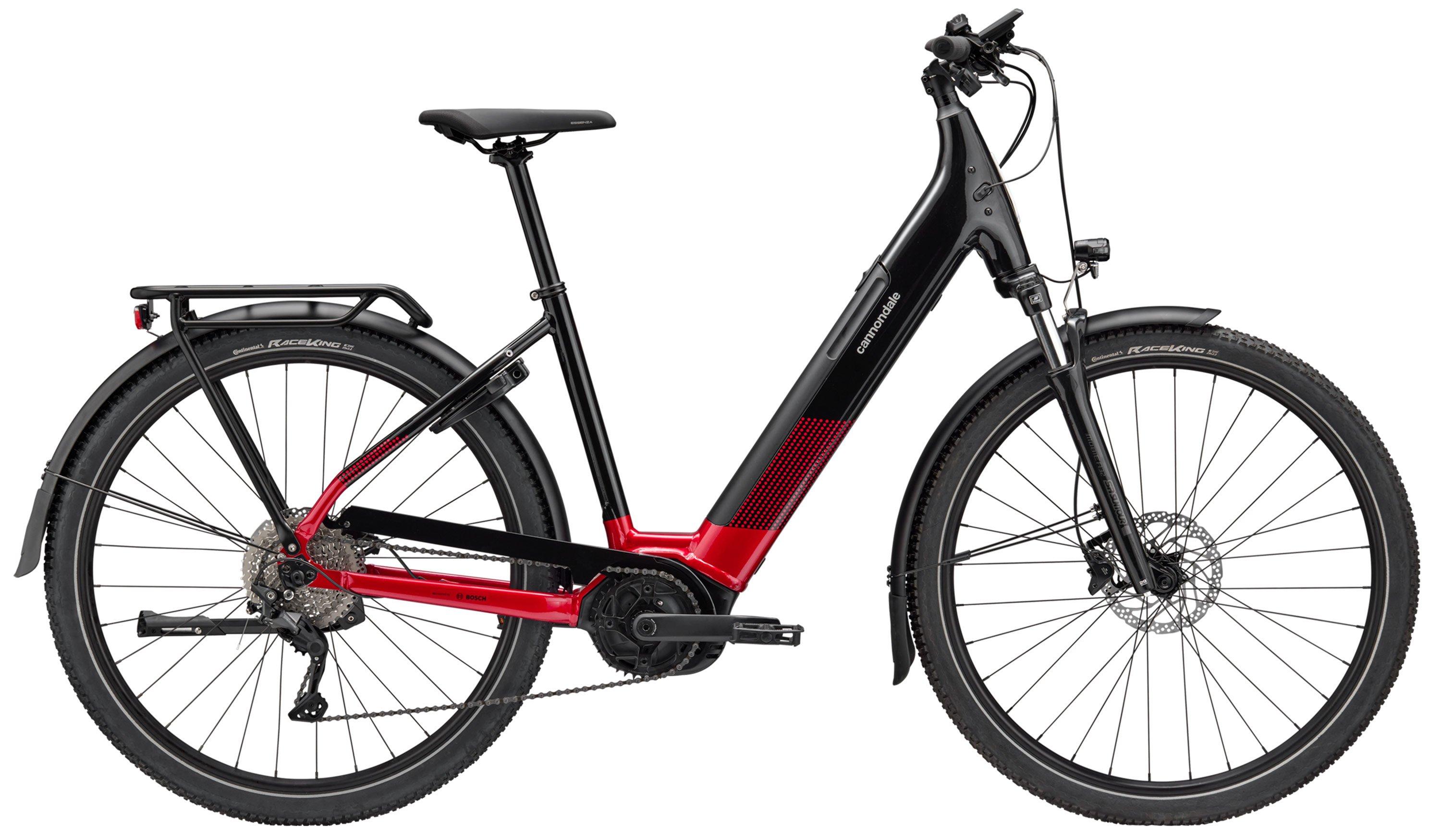 Cannondale Tesoro Neo X 2 Low Step-Thru Schwarz/Rot