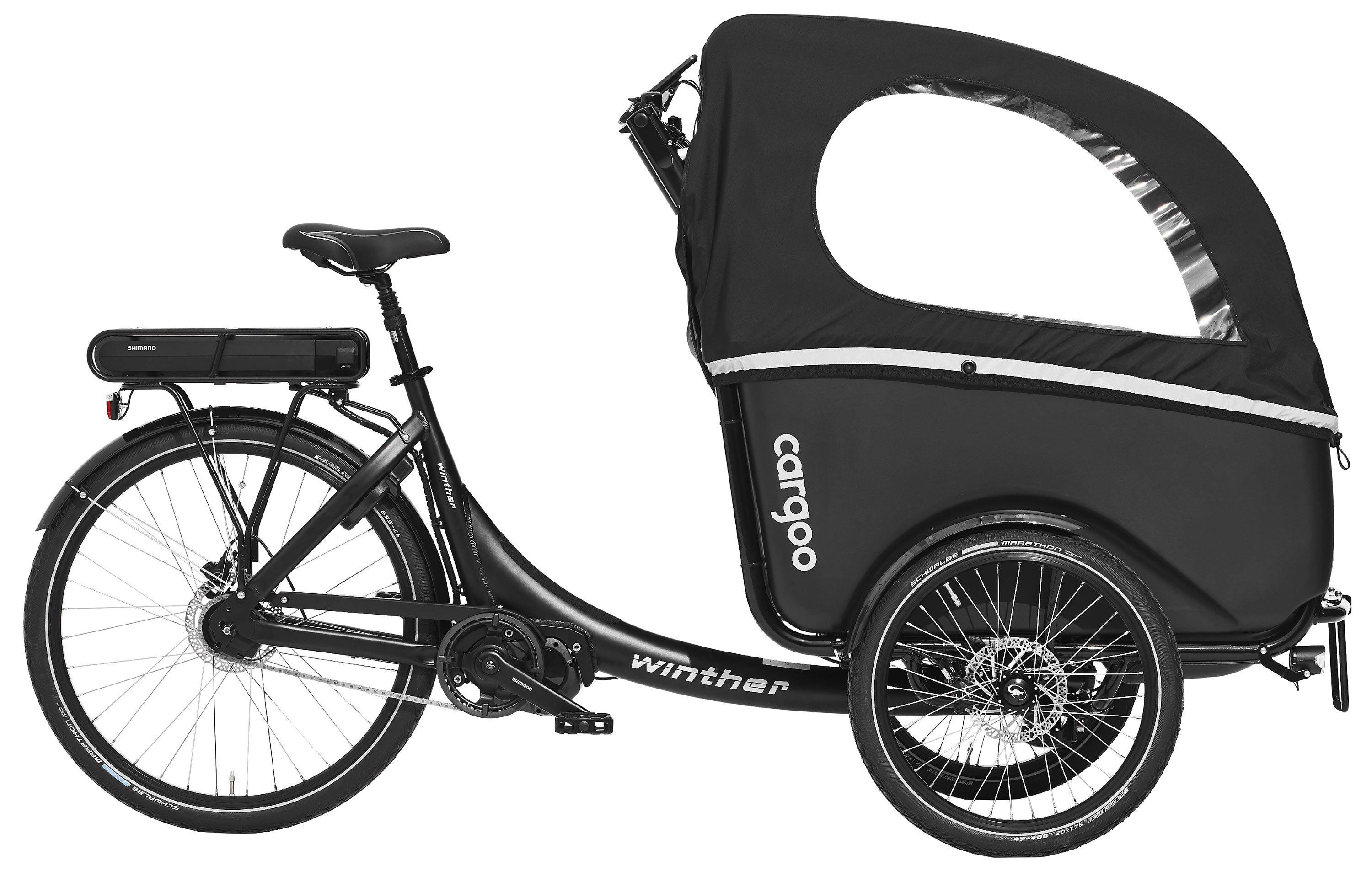 Winther Cargoo Alfine Schwarz