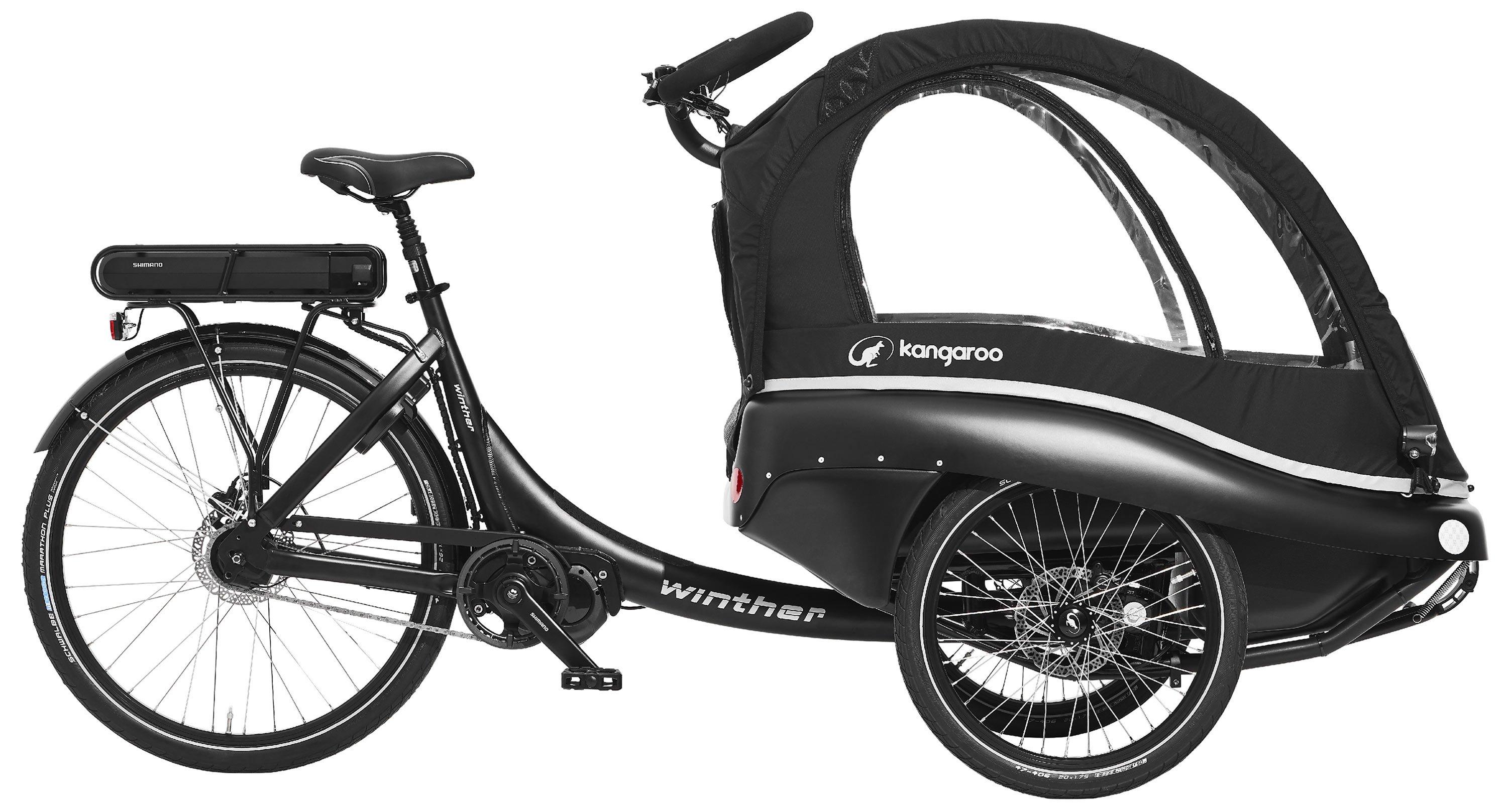 Winther Kangaroo Luxe Di2 Schwarz