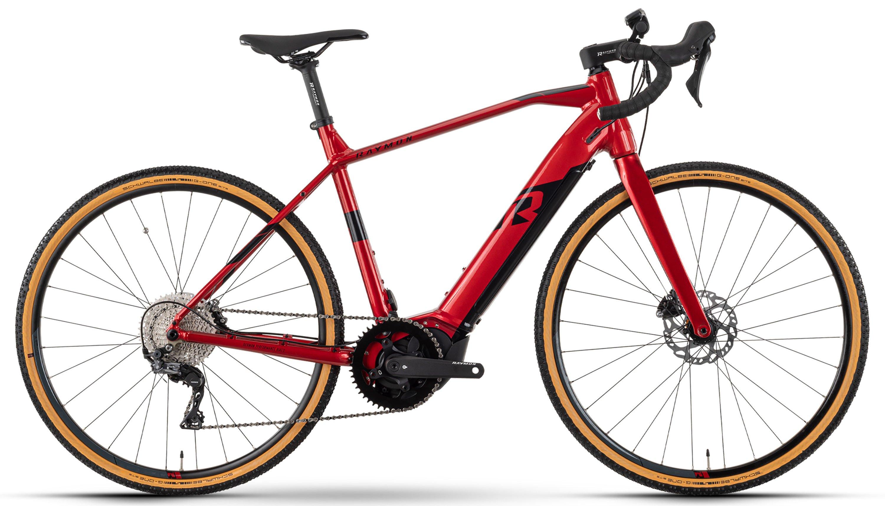 Raymon Gravelray E 7.0 Schwarz/Rot