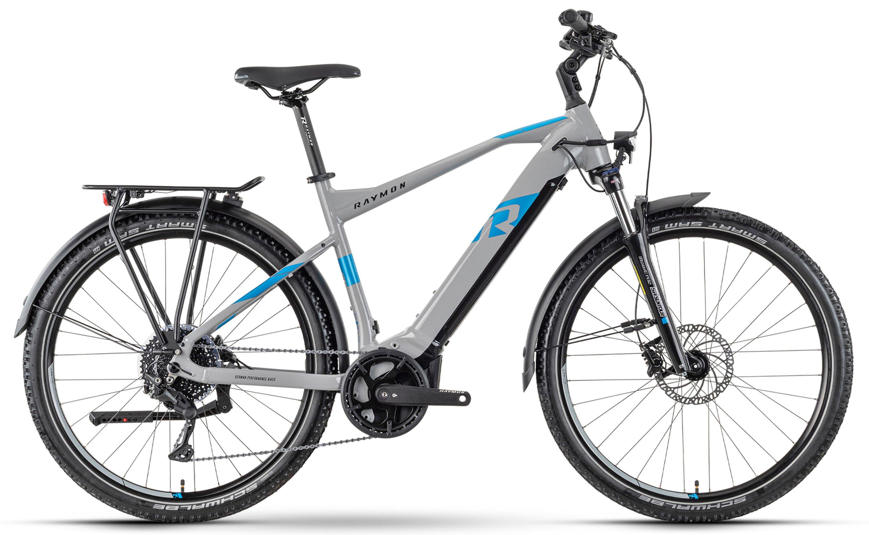 Raymon CrossRay E 6.0 M350 Grau/Blau
