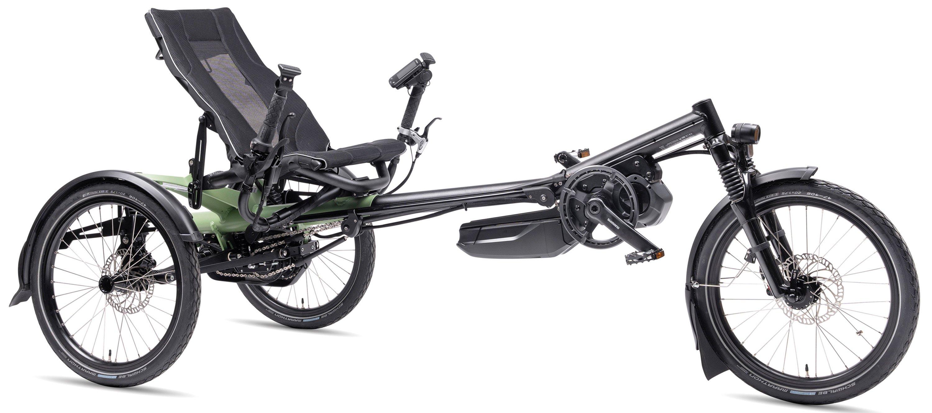 Hase Bikes Kettwiesel ONE PLUS Schwarz/Grün