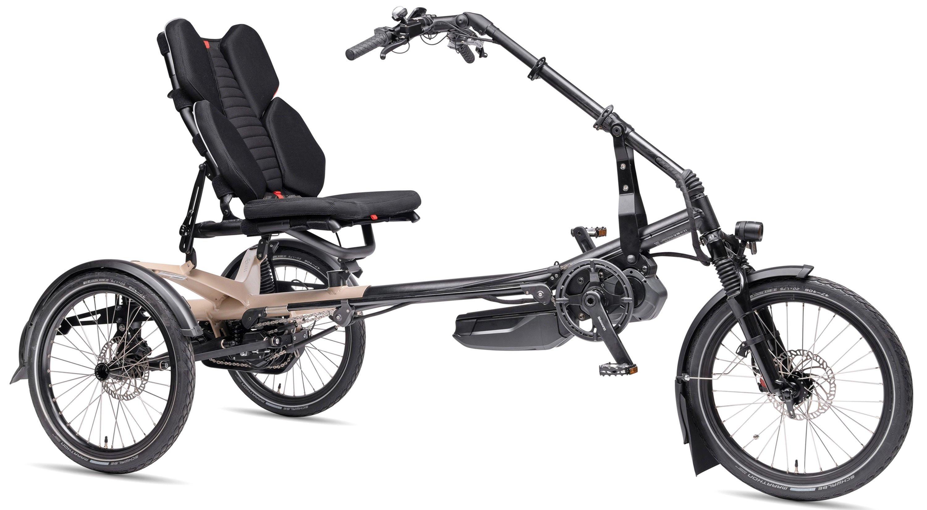 Hase Bikes Kettwiesel ONE UP Schwarz/Braun/Beige