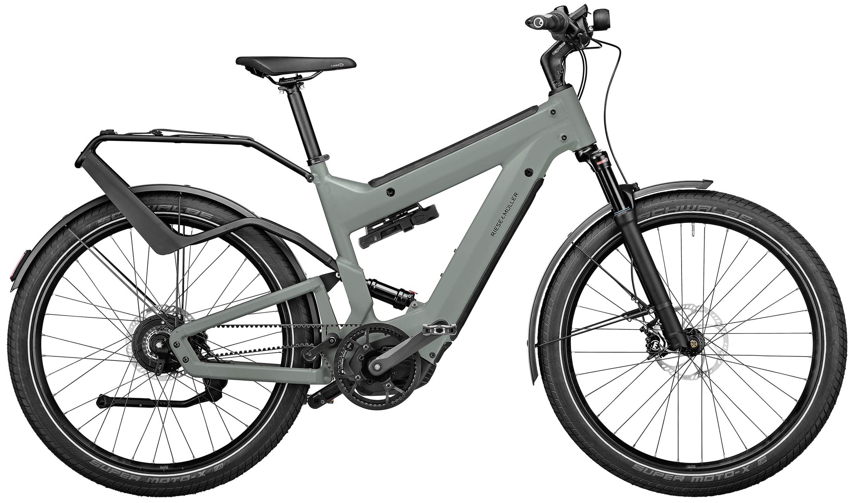 Riese & Müller Superdelite GT vario Grau/Grün