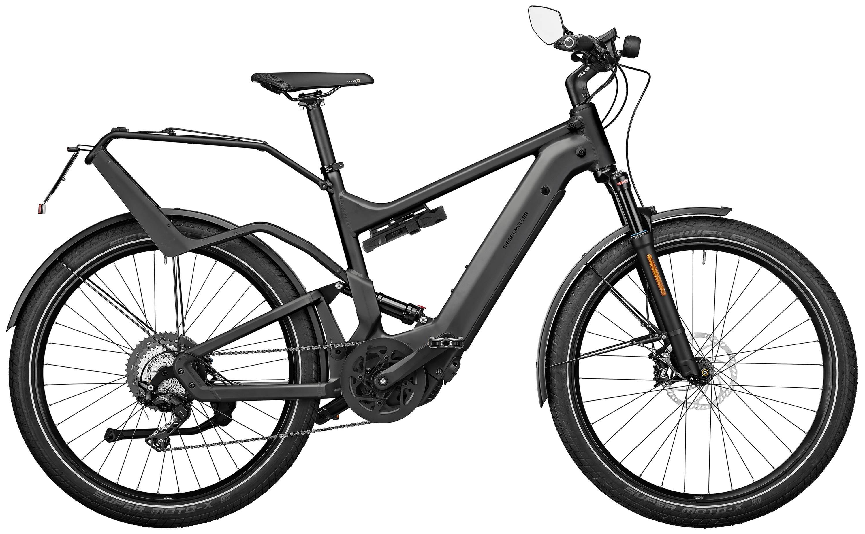 Riese & Müller Delite GT touring HS Schwarz/Anthrazit/Grau