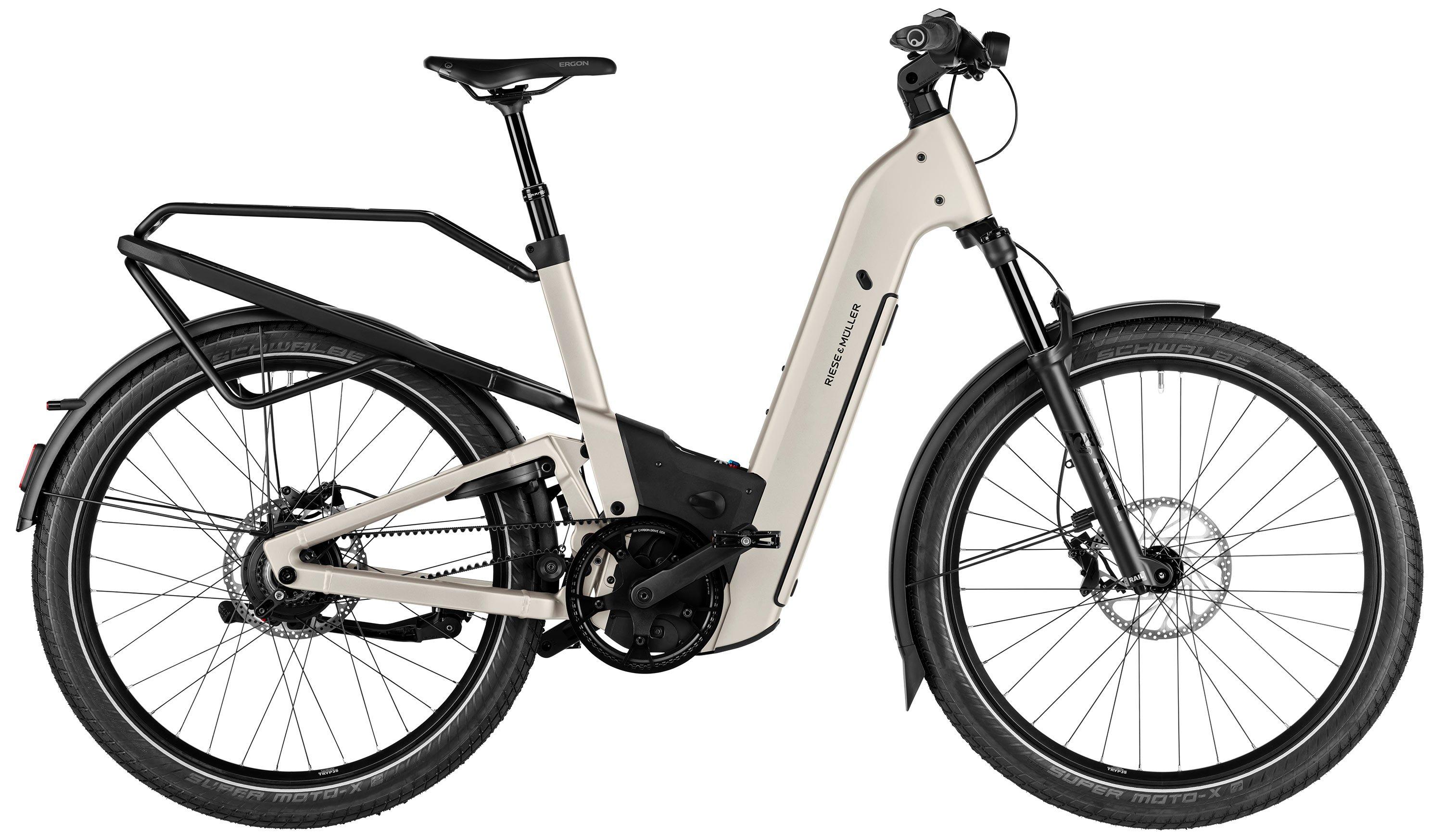 Riese & Müller Homage5 GT vario Weiß/Schwarz/Beige