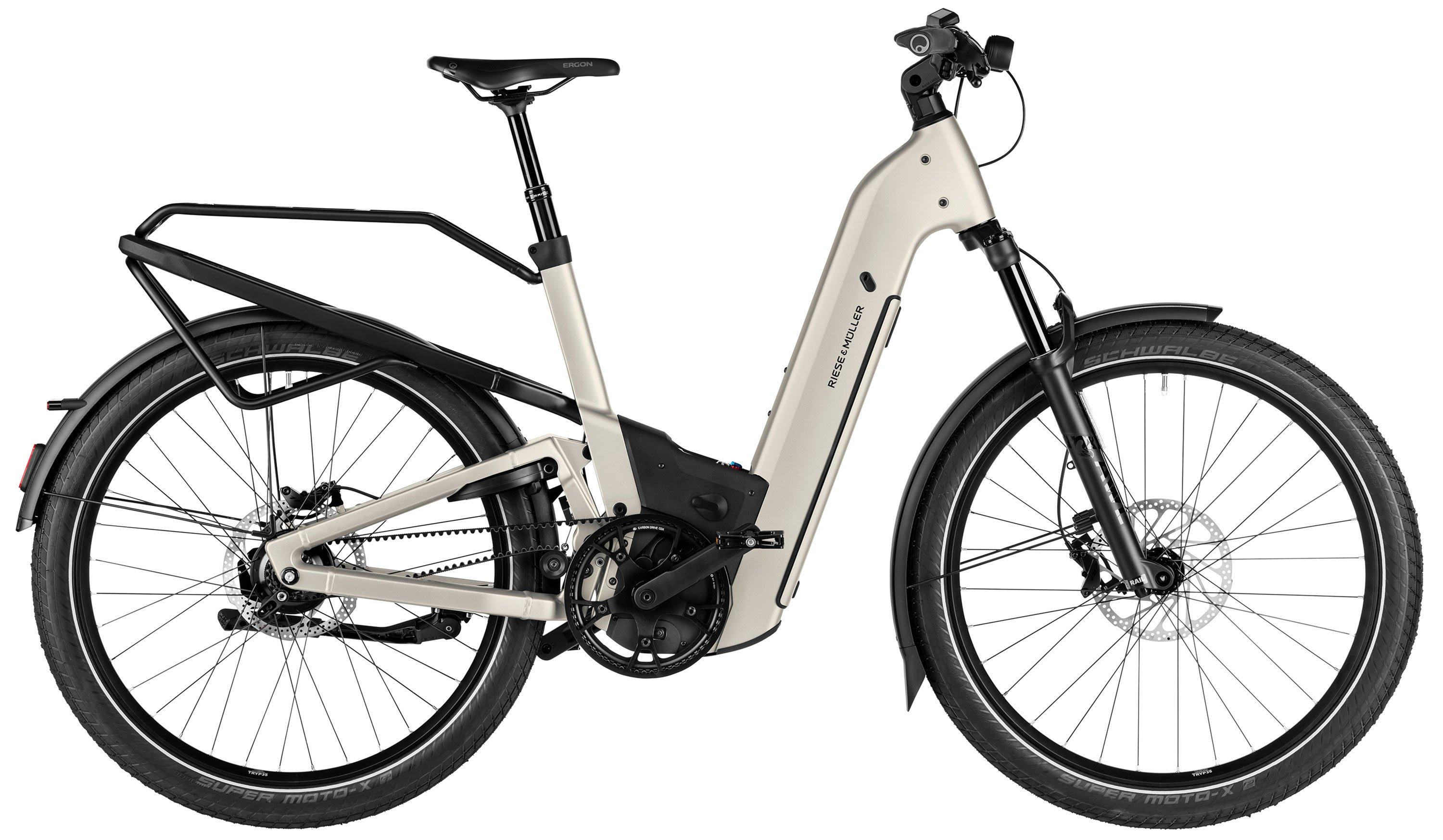 Riese & Müller Homage5 GT rohloff Weiß/Schwarz/Beige