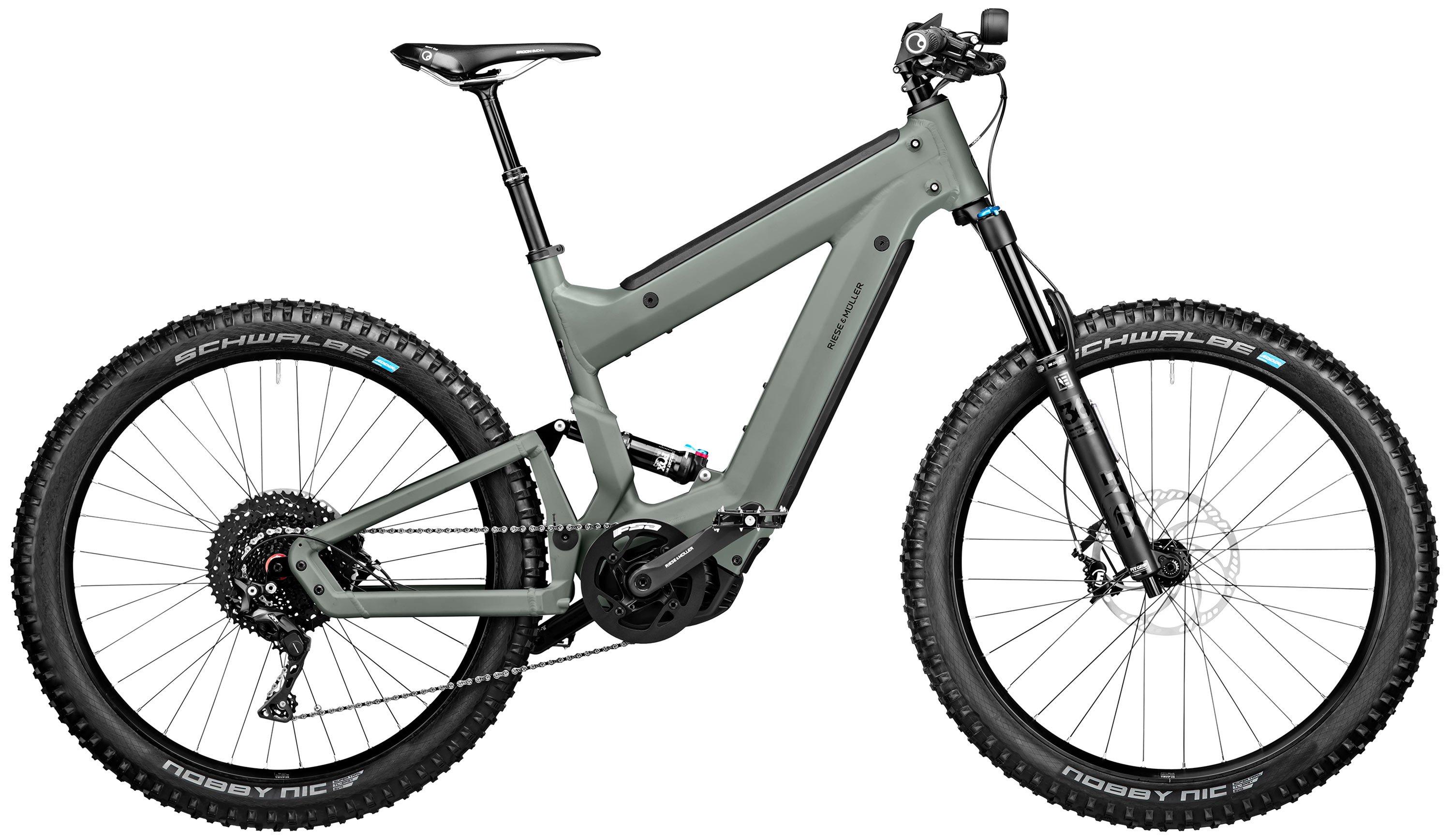 Riese & Müller Superdelite mountain touring Grau/Grün