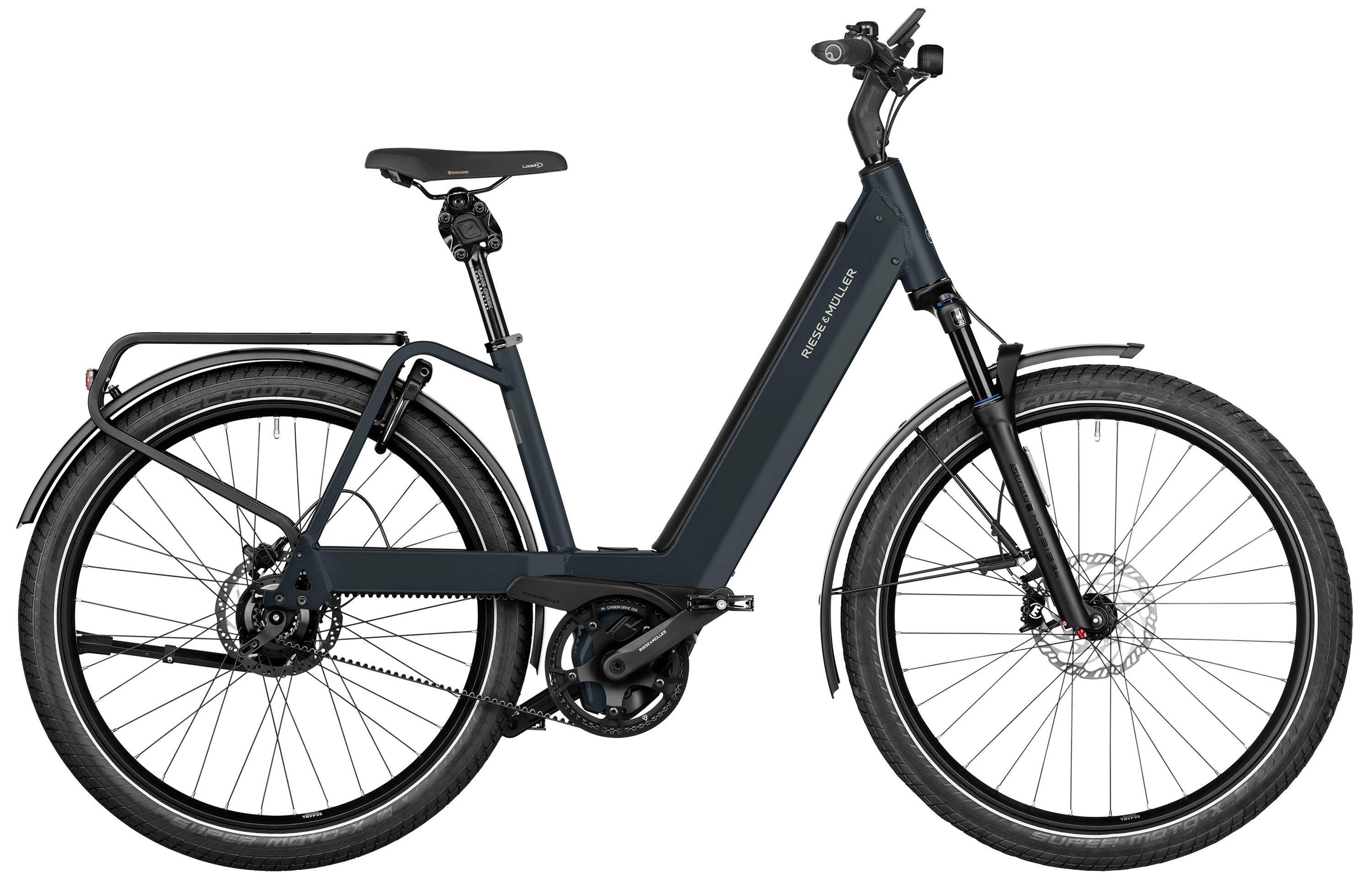Riese & Müller Nevo4 GT rohloff Schwarz/Grau