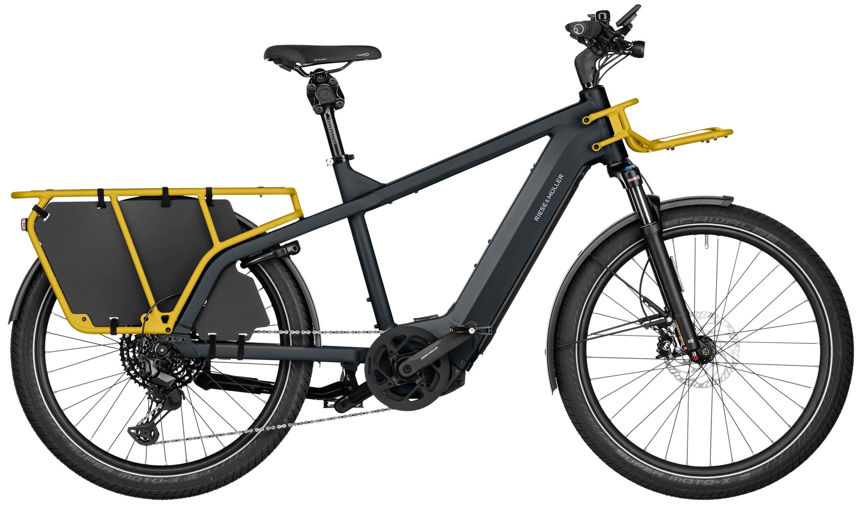 Riese & Müller Multicharger2 GT touring Anthrazit/Grau/Gelb