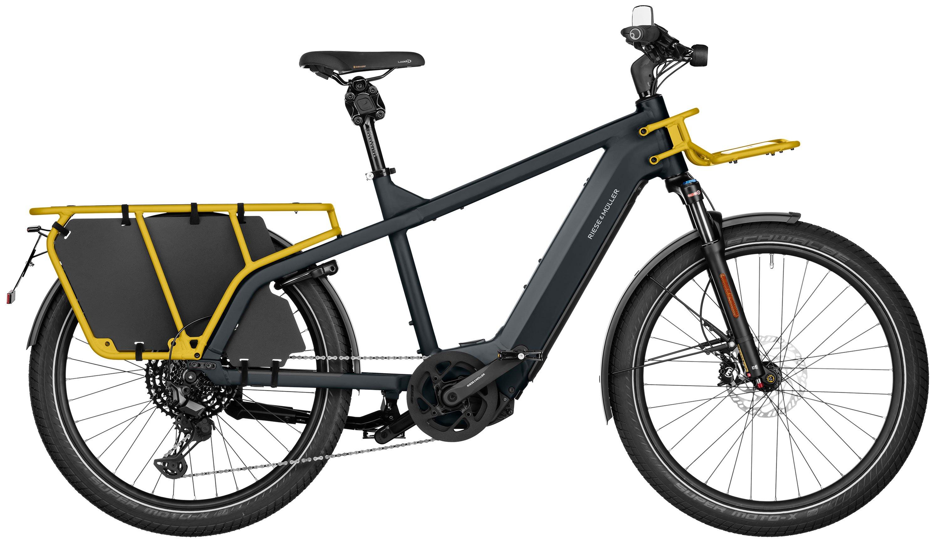 Riese & Müller Multicharger2 GT touring HS Anthrazit/Grau/Gelb