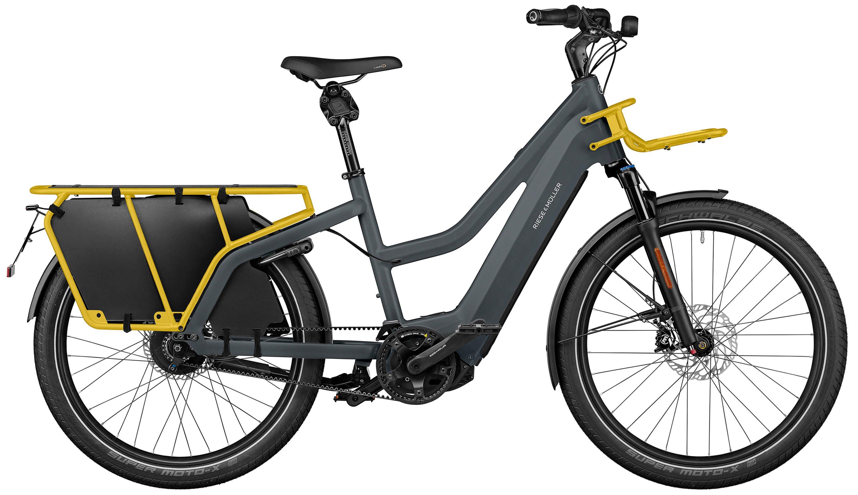 Riese & Müller Multicharger2 Mixte GT vario HS Anthrazit/Grau/Gelb