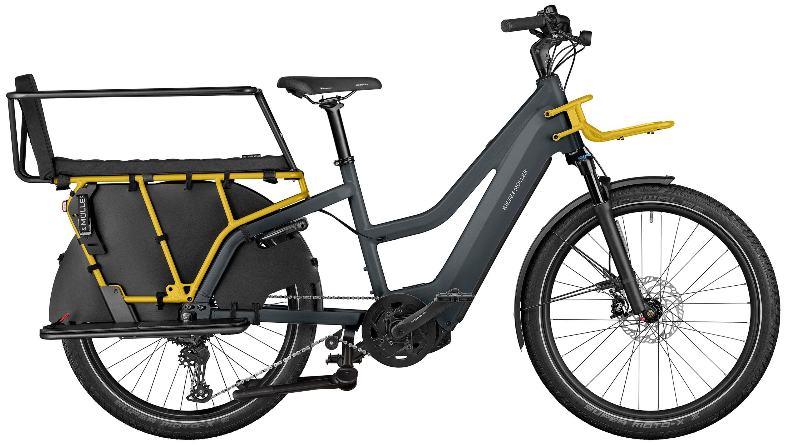 Riese & Müller Multicharger2 Mixte GT family Anthrazit/Grau/Gelb