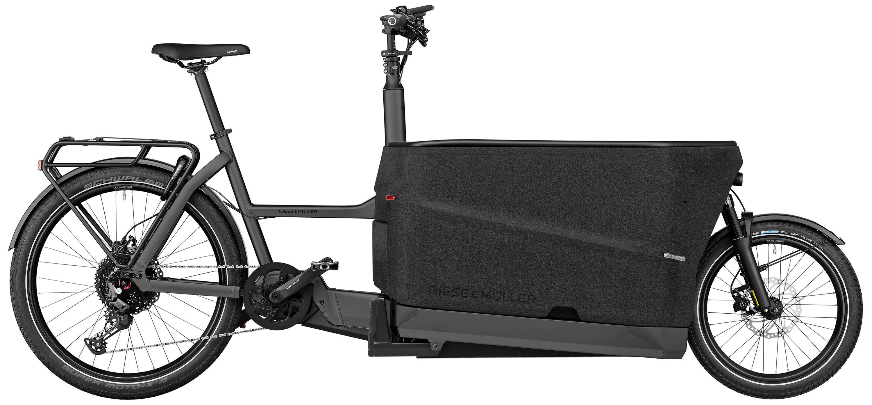 Riese & Müller Packster2 70 touring Schwarz/Anthrazit/Grau