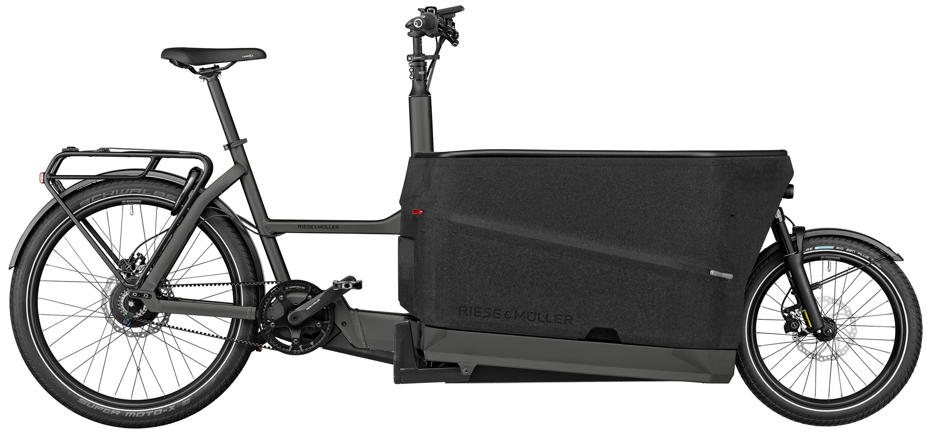 Riese & Müller Packster2 70 vario Schwarz/Anthrazit/Grau