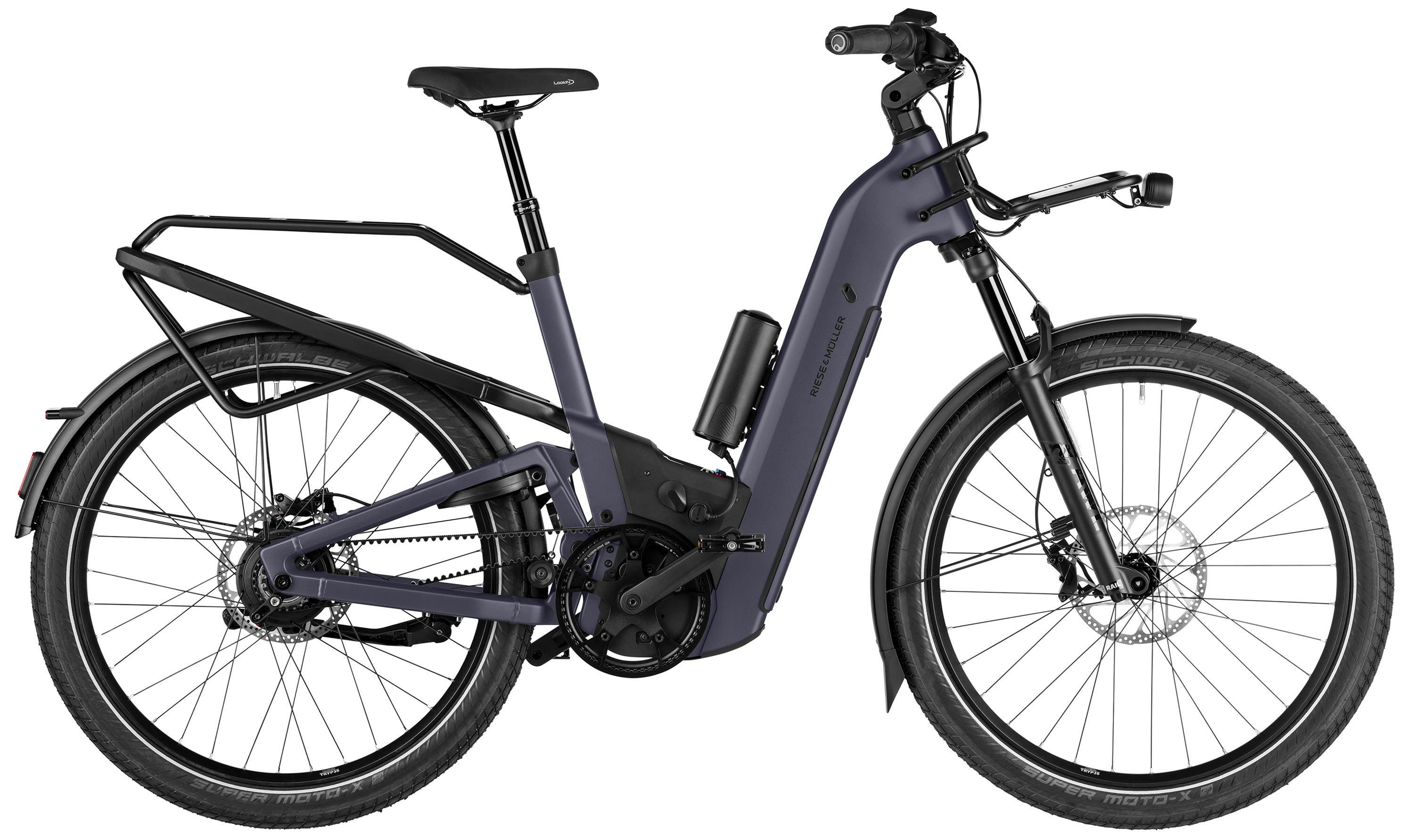 Riese & Müller Homage5 GT vario Testbike Schwarz/Blau