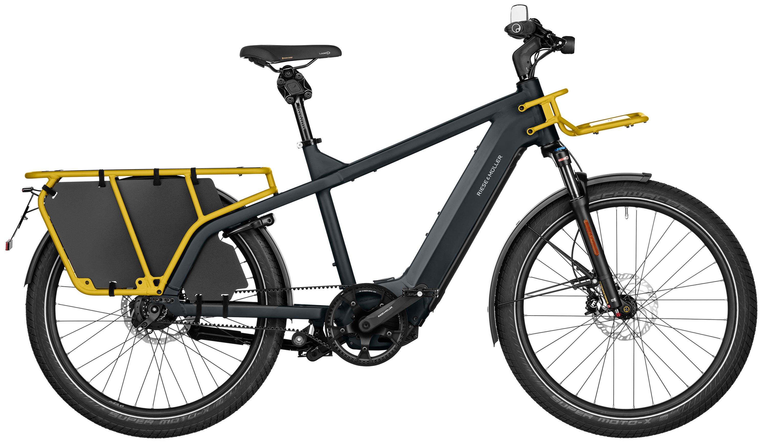 Riese & Müller Multicharger2 GT rohloff HS Testbike Anthrazit/Grau/Gelb