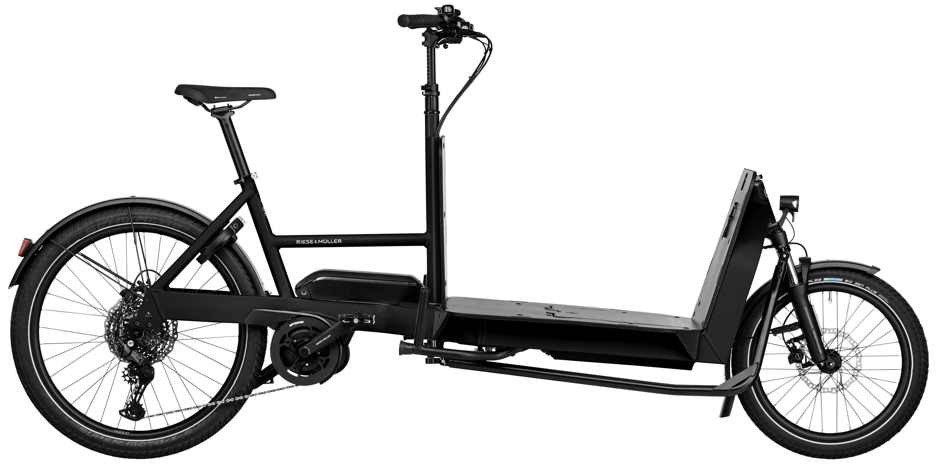 Riese & Müller Transporter2 65 touring Testbike Schwarz/Anthrazit