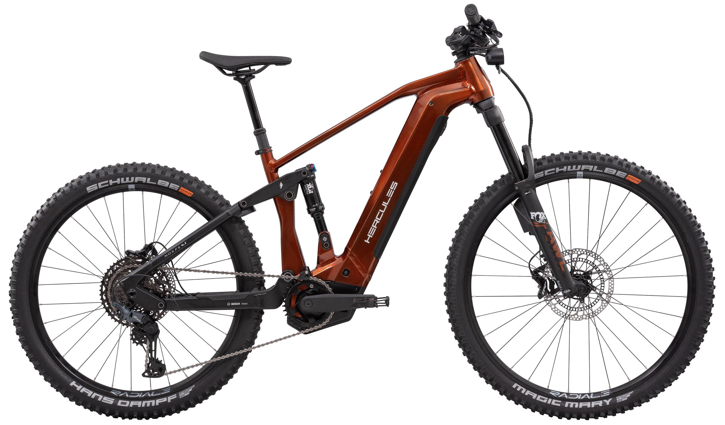 Hercules NOS FS 4.1 Rot/Braun/Bronze