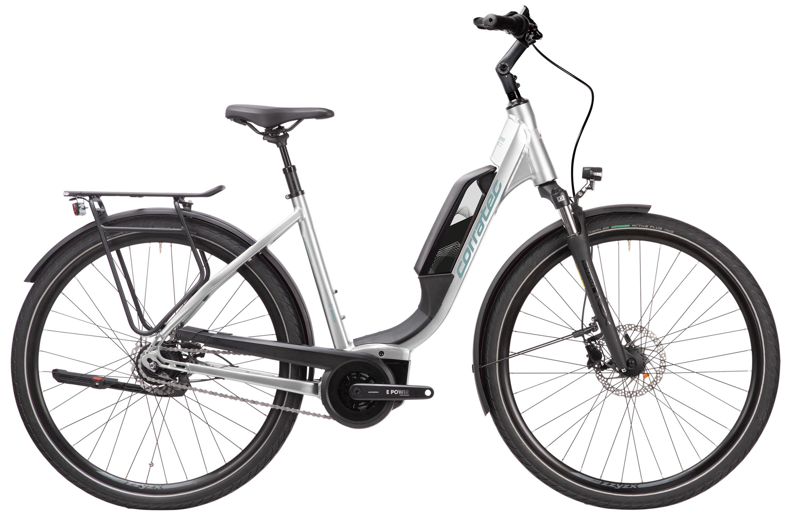 Corratec E-Power Urban 28 AP5 RD Wave Grau/Türkis
