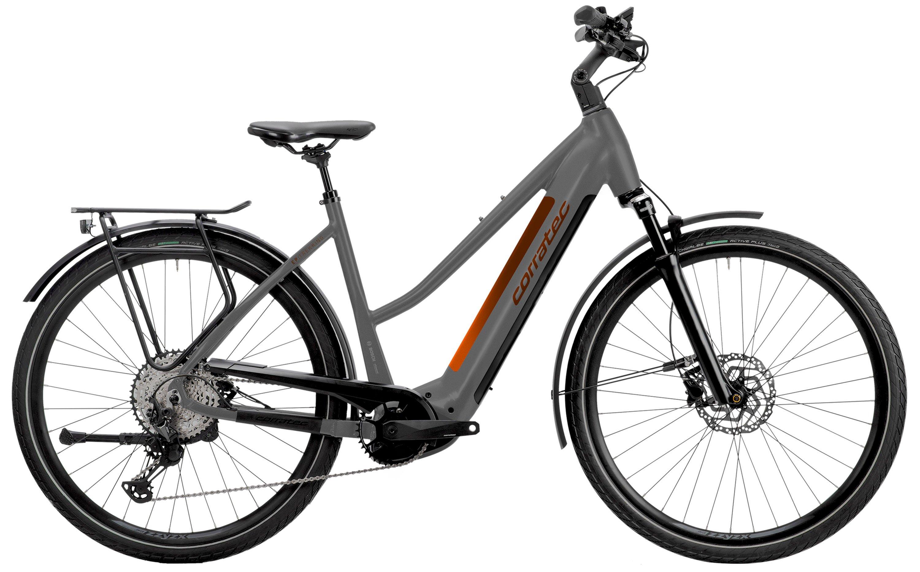 Corratec E-Power Trekking 28 CX8 Sport Rot/Grau/Orange