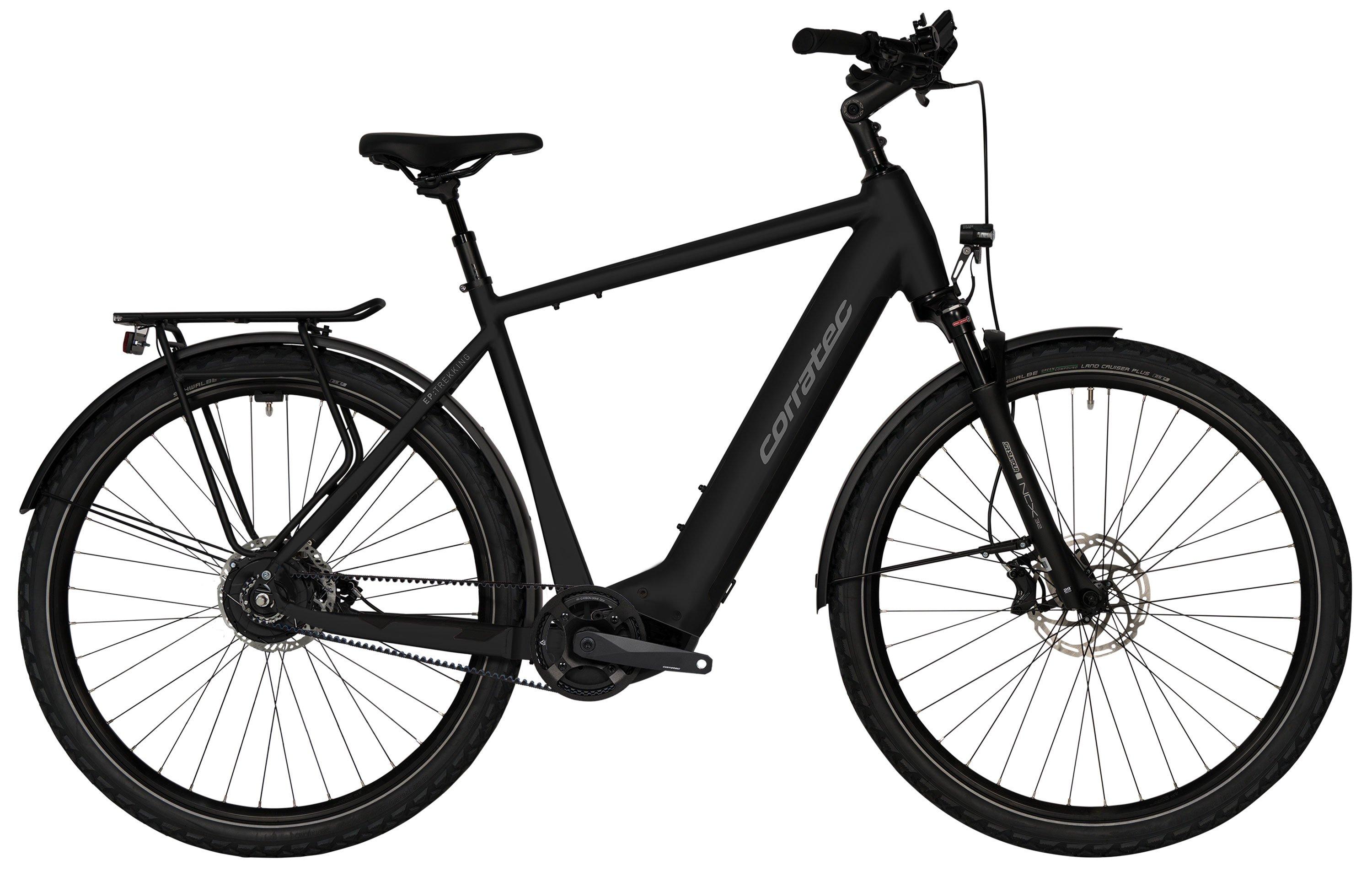 Corratec E-Power Trekking 28 CX8 Belt Gent Schwarz