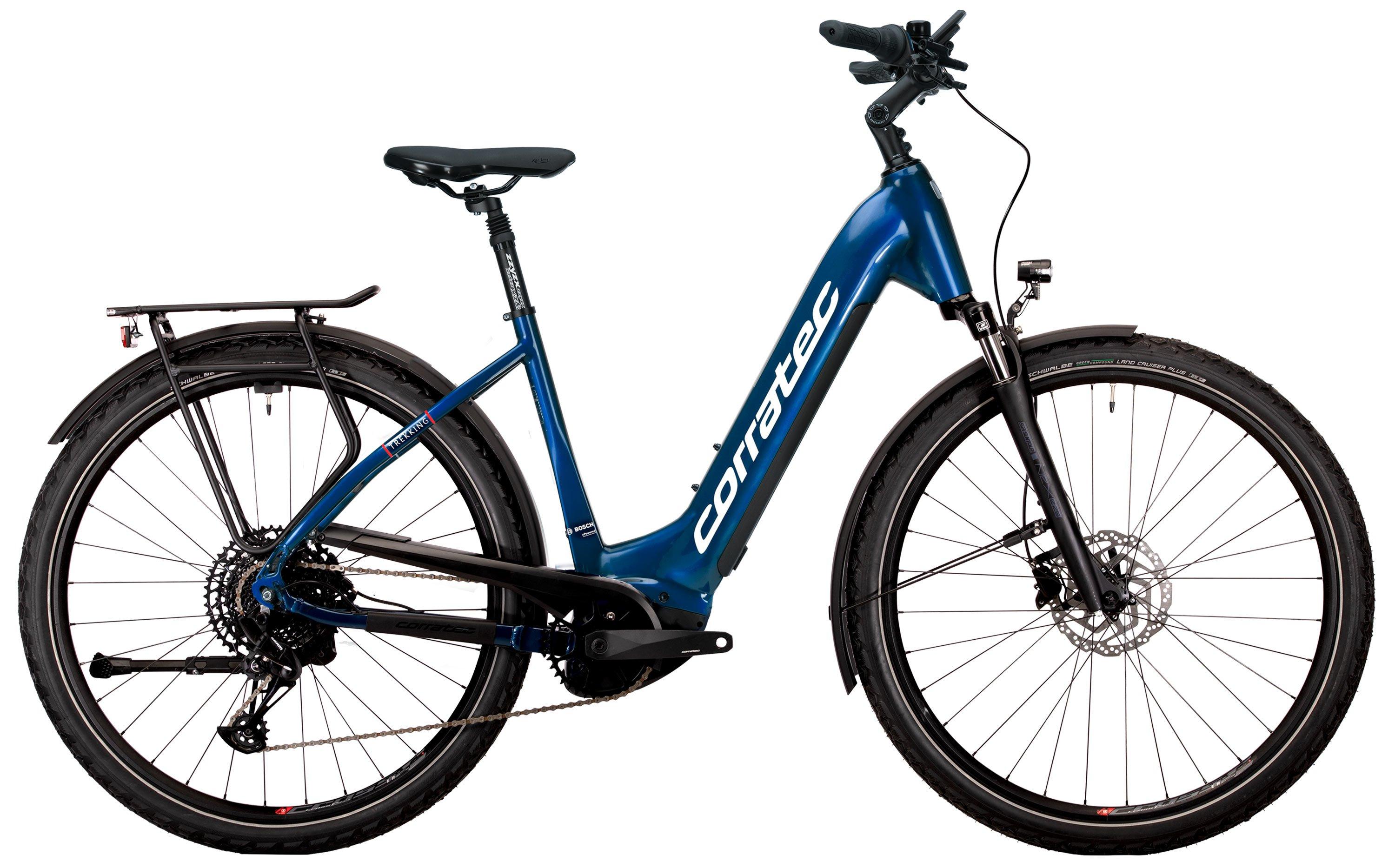 Corratec E-Power Trekking 28 CX6 10S Wave Blau
