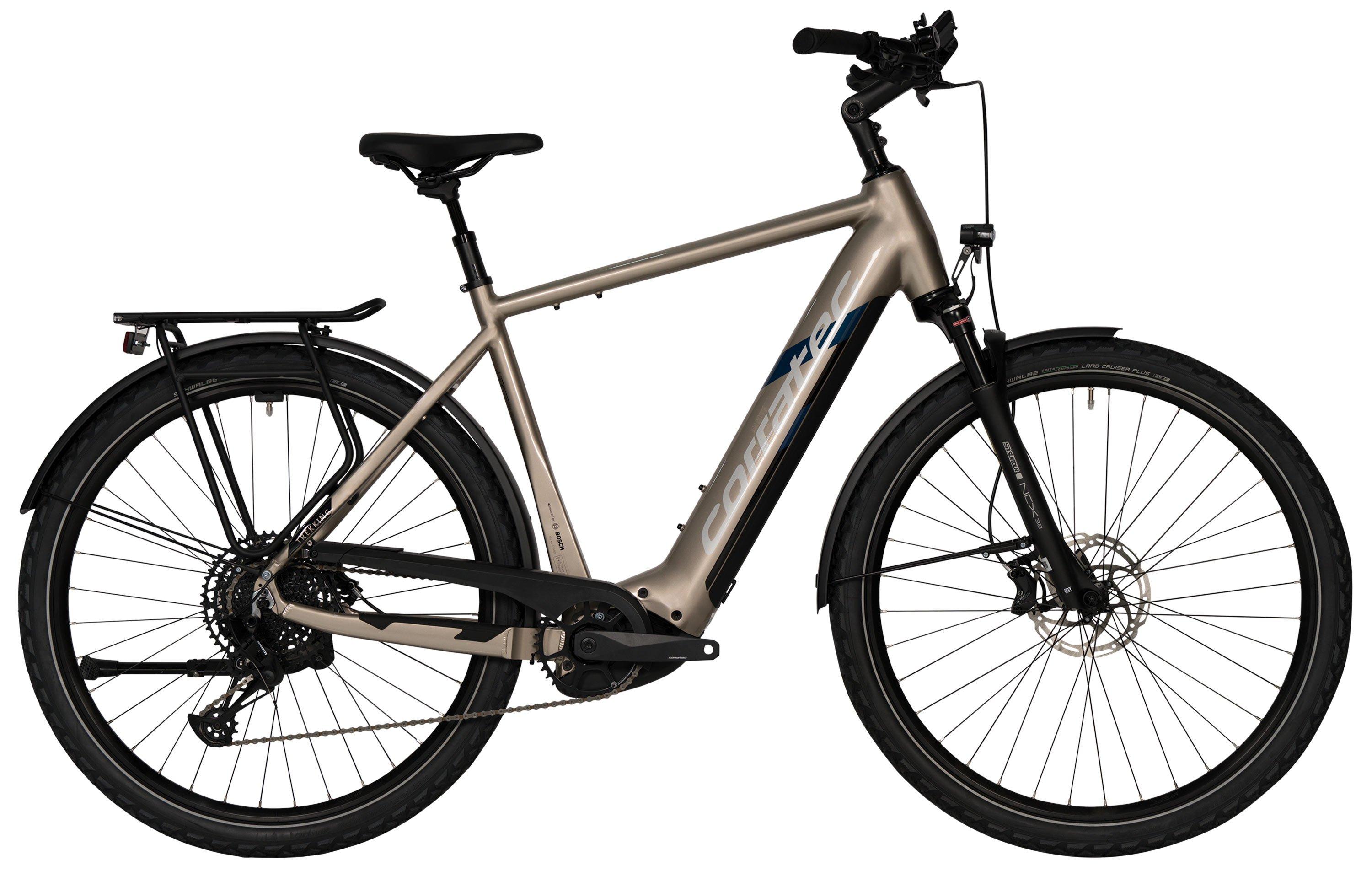 Corratec E-Power Trekking 28 CX6 10S Gent Blau/Braun/Beige