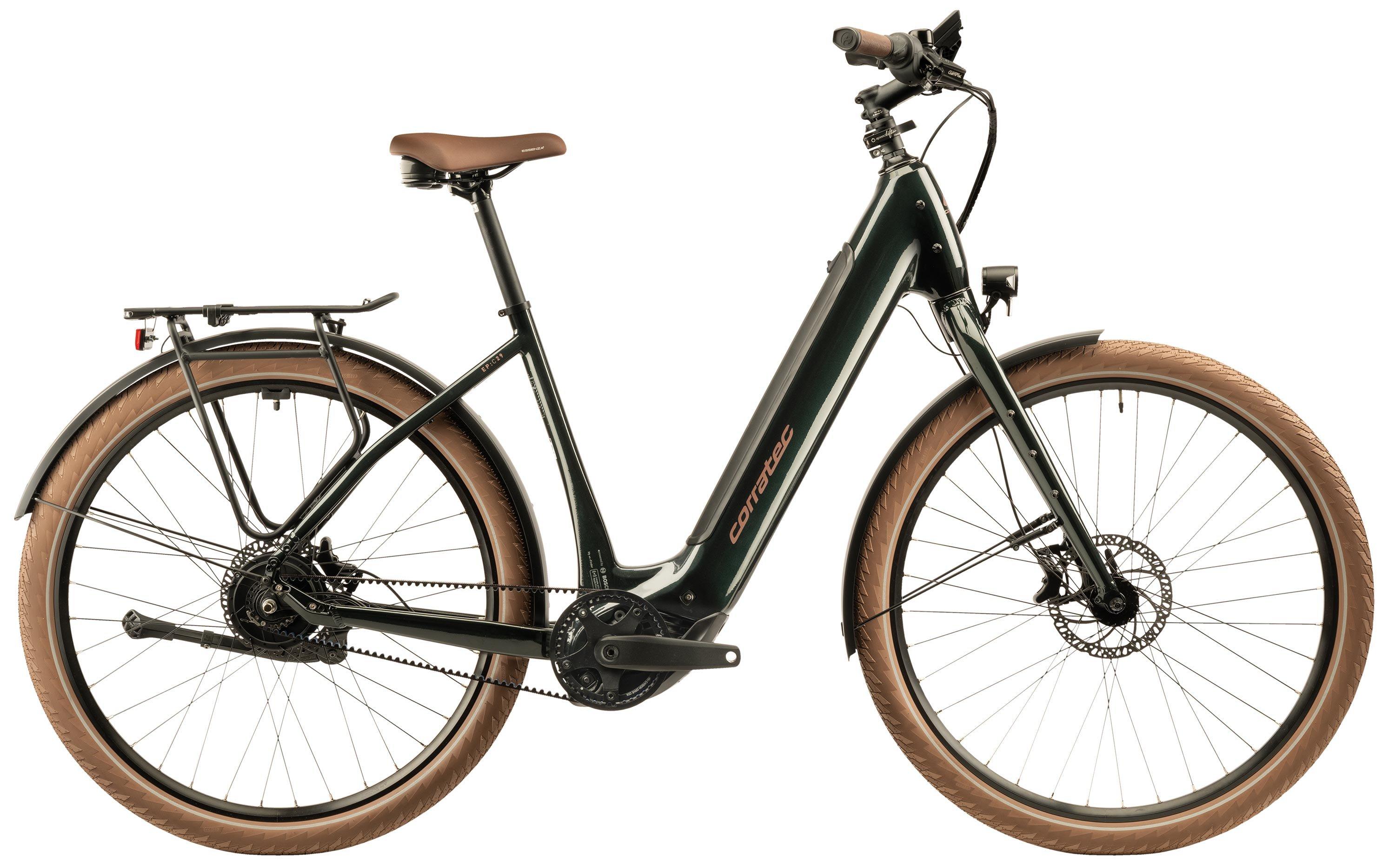 Corratec E-Power C29 CX8 Belt Wave Grün/Braun/Beige