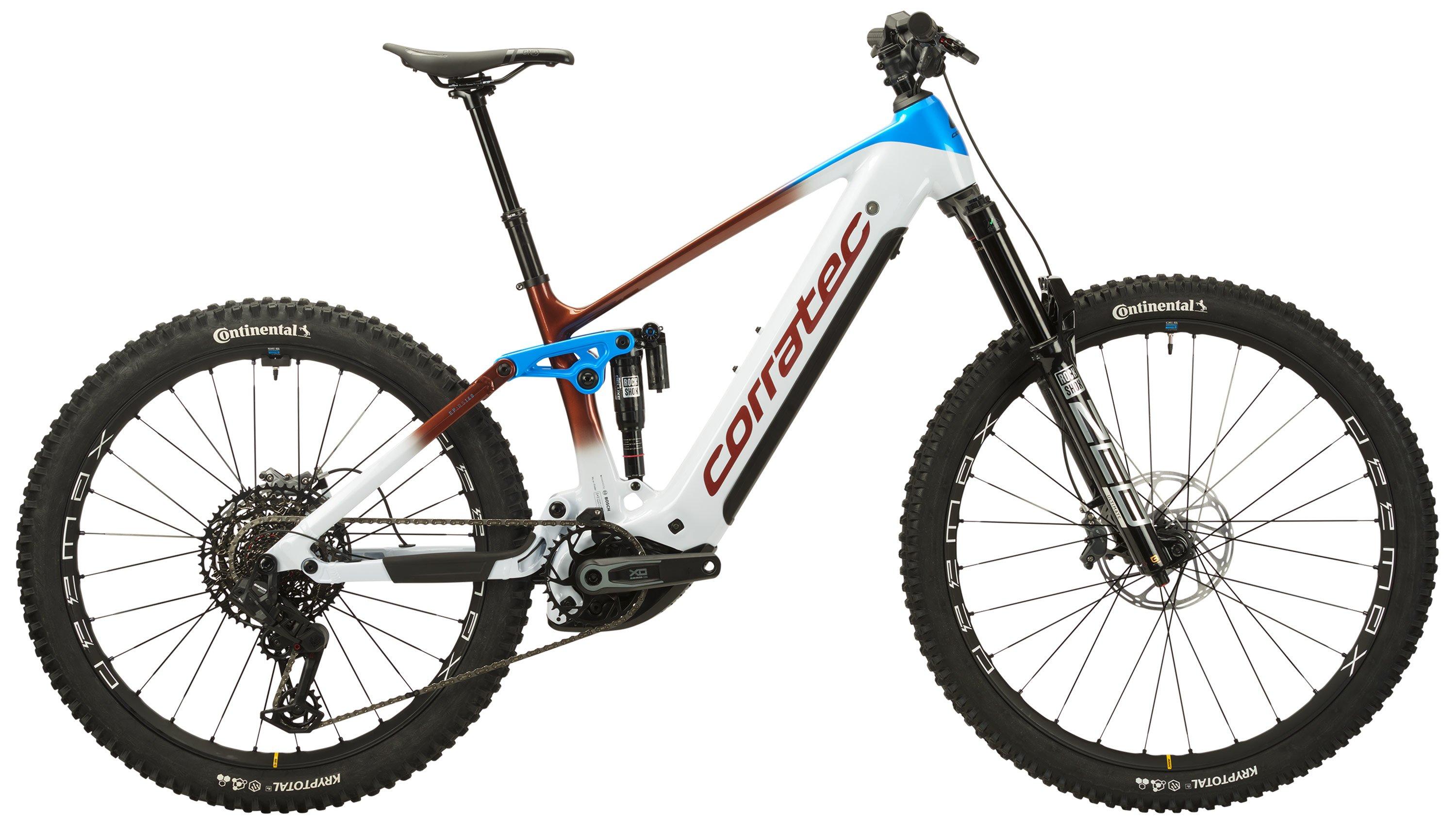 Corratec E-Power RS 160 Factory Weiß/Blau/Braun/Bronze