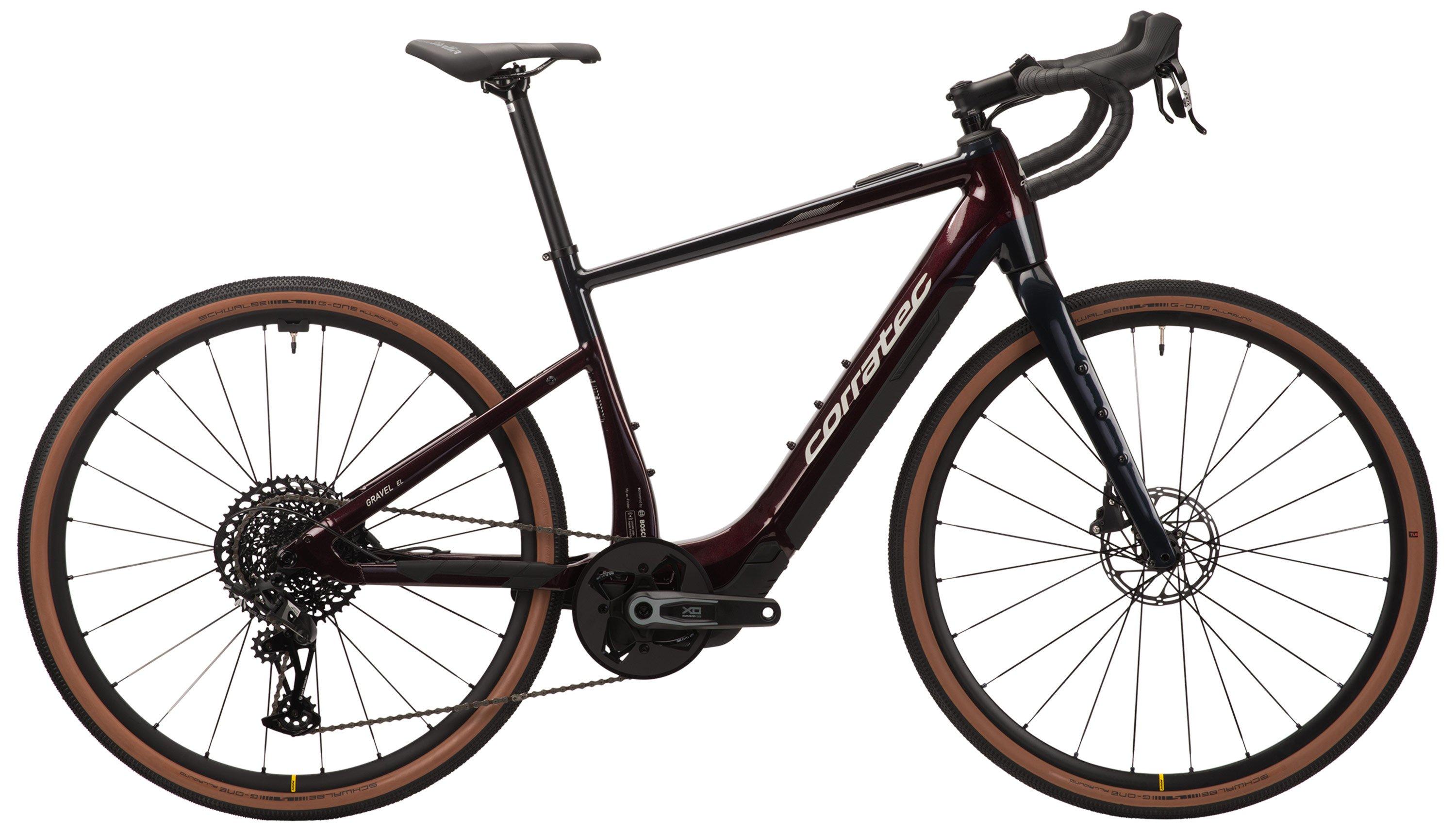 Corratec E-Gravel SX Schwarz/Rot/Braun