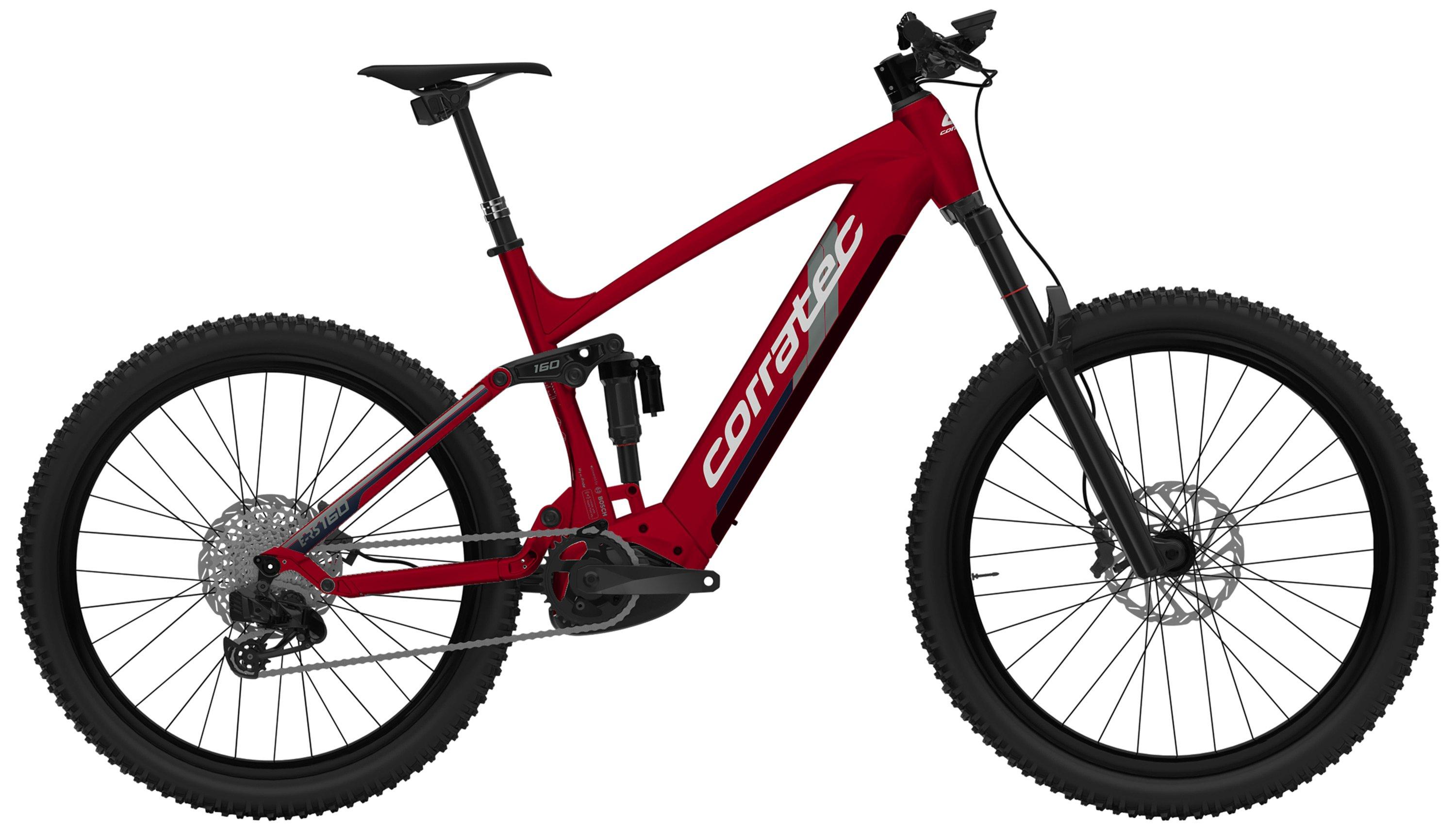 Corratec E-Power RS 160 LTD Weiß/Rot/Grau