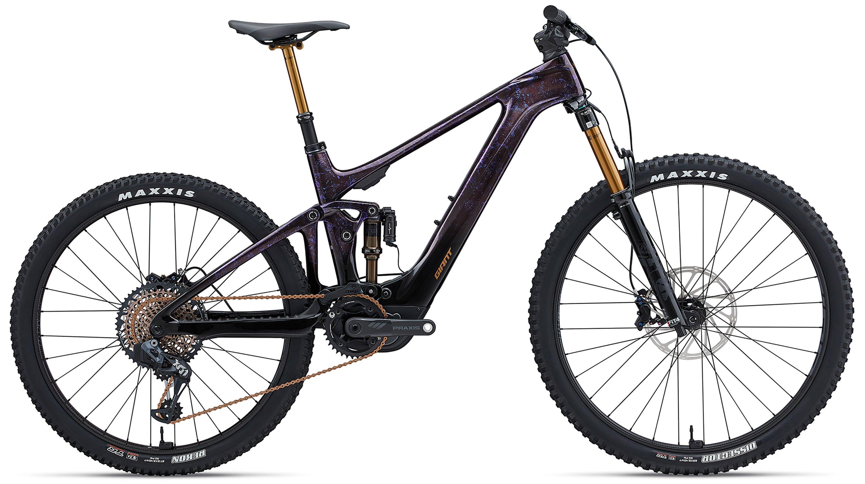 Giant Trance X Advanced E+ Elite 0 V1 Schwarz/Lila