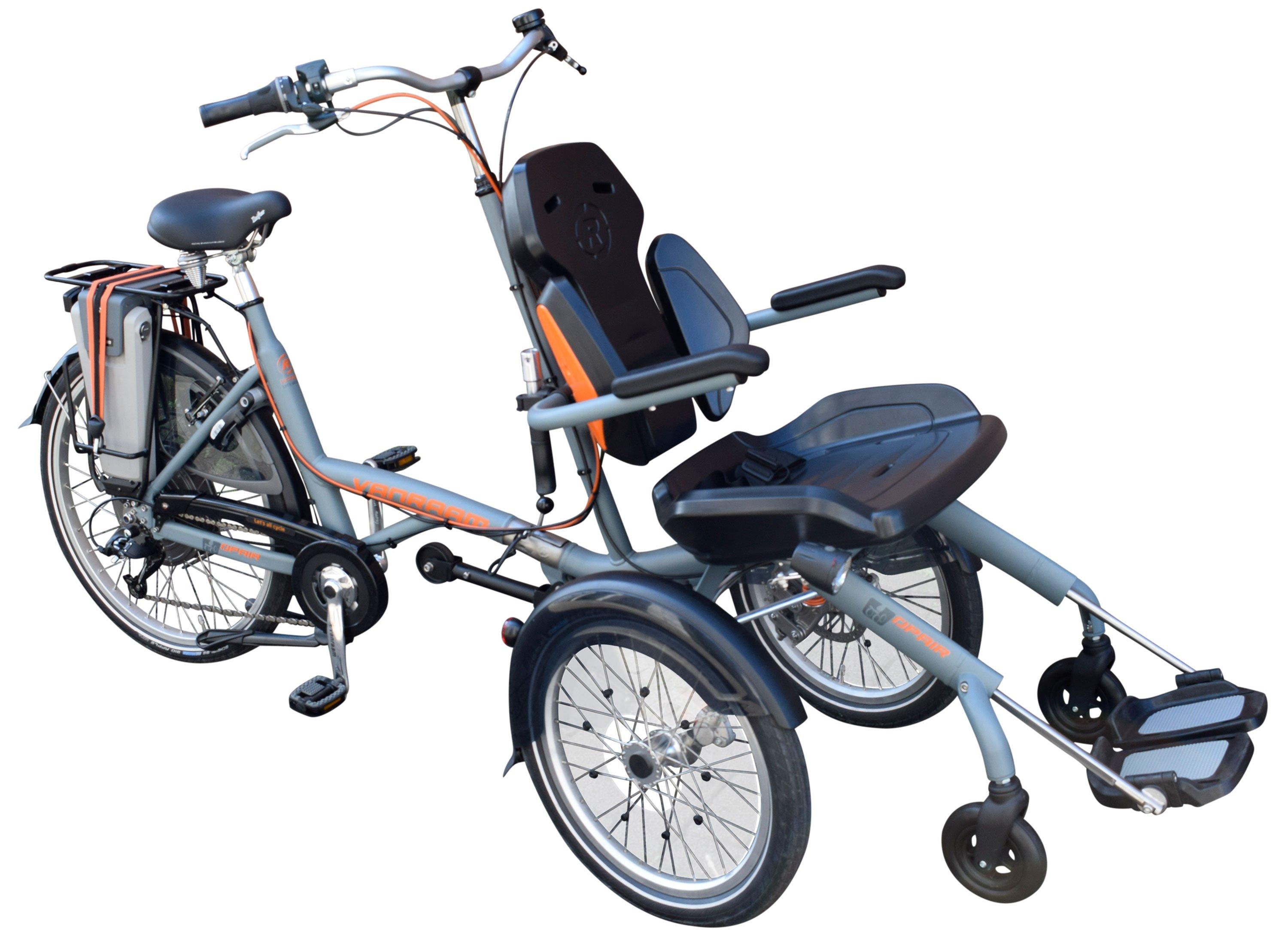 vanRaam OPair Schwarz/Grau/Orange