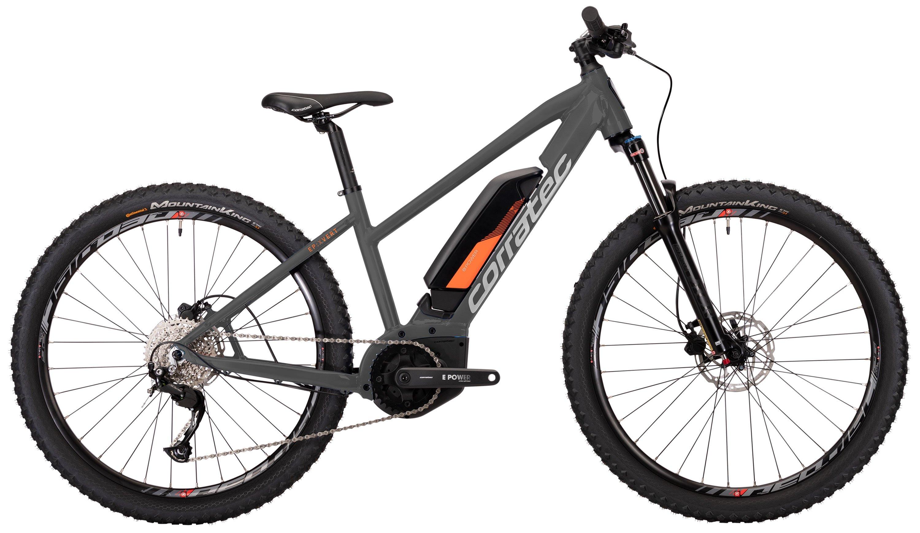 Corratec E-Power X-Vert Rock Schwarz/Anthrazit/Grau/Orange