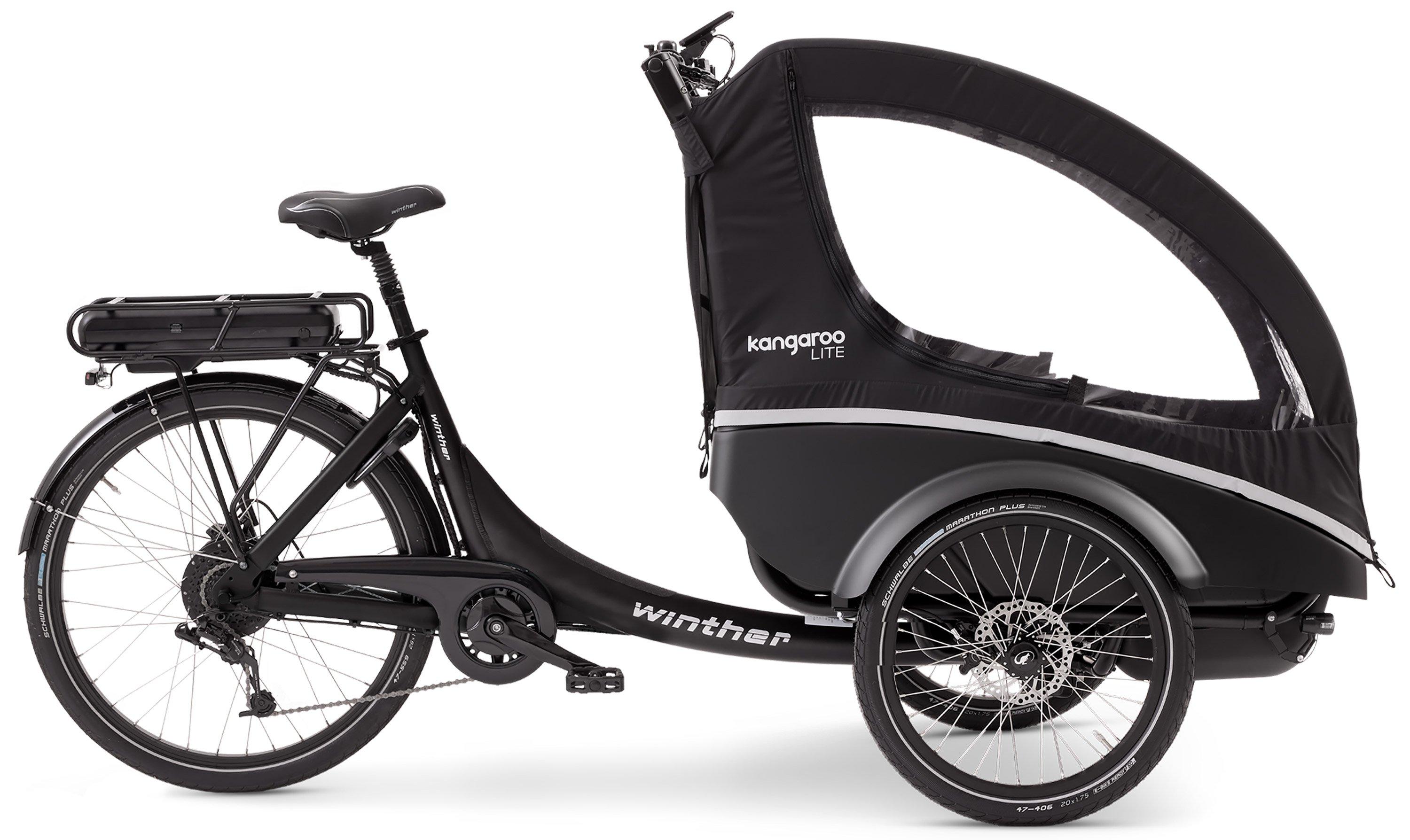 Winther Kangaroo Lite Alfine Schwarz