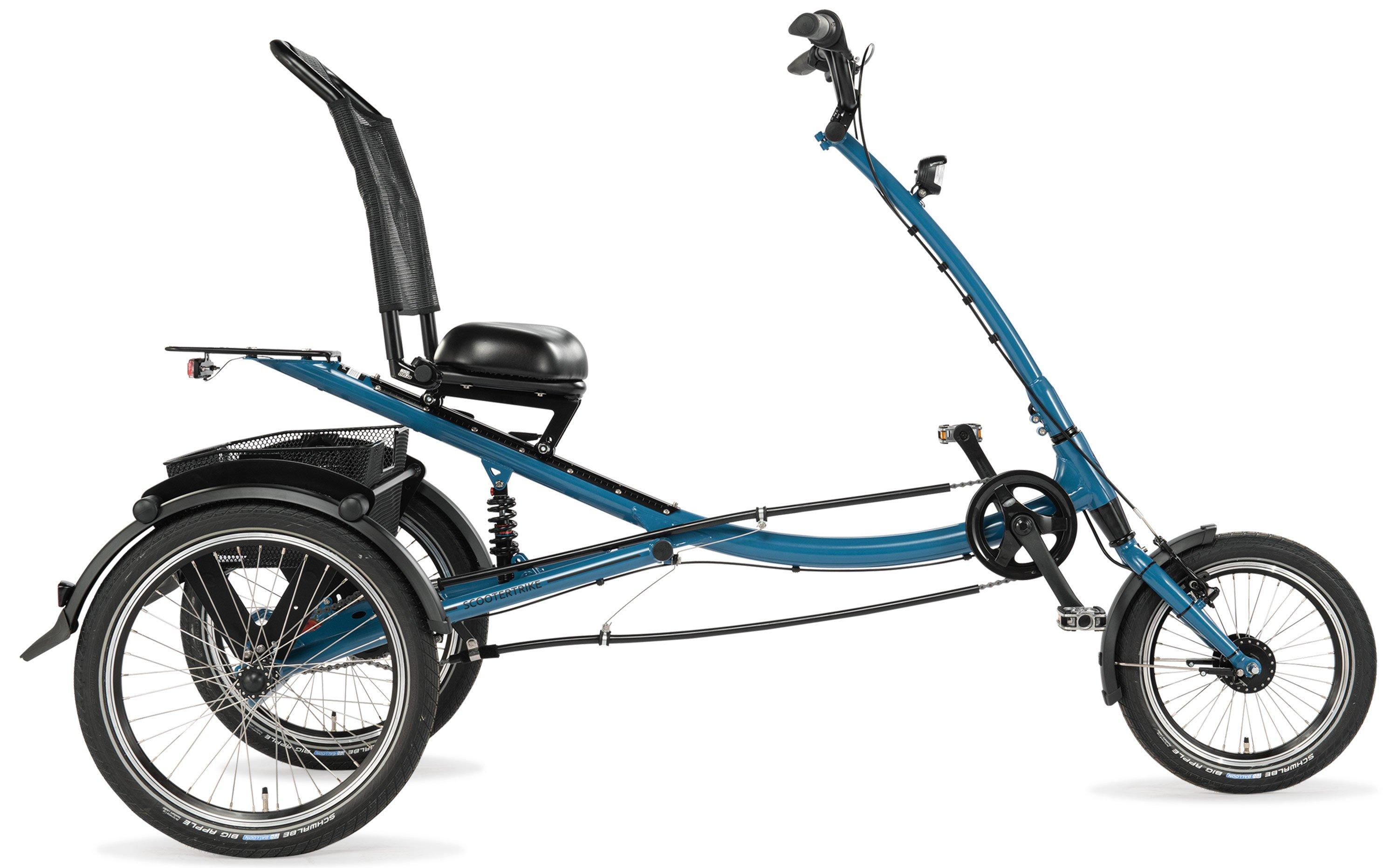 Pfautec ScooterTrike Blau