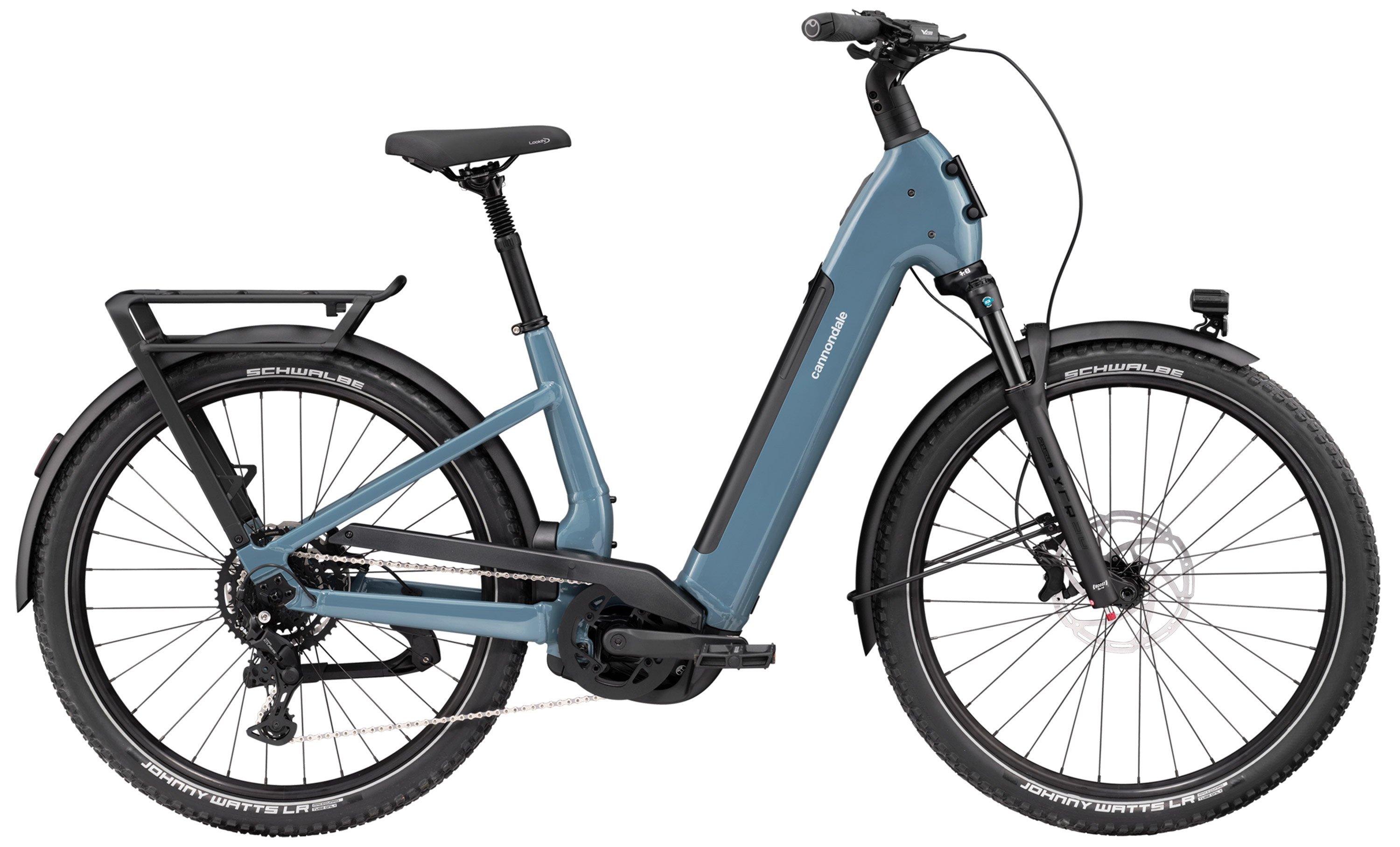 Cannondale Tesoro 2 Low StepThru Schwarz/Blau – Image 3