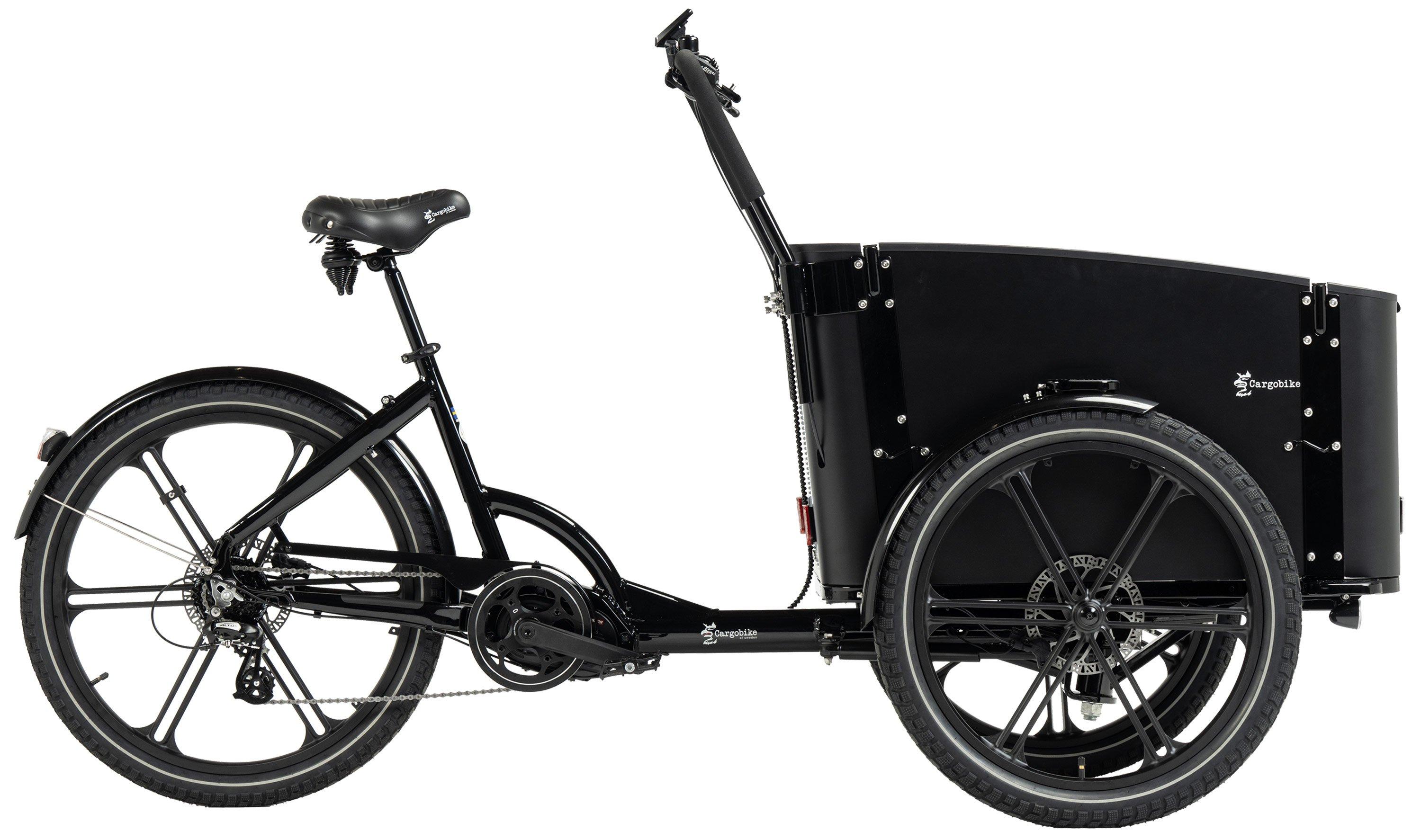 Cargobike of Sweden Cargobike DeLight Schwarz/Anthrazit