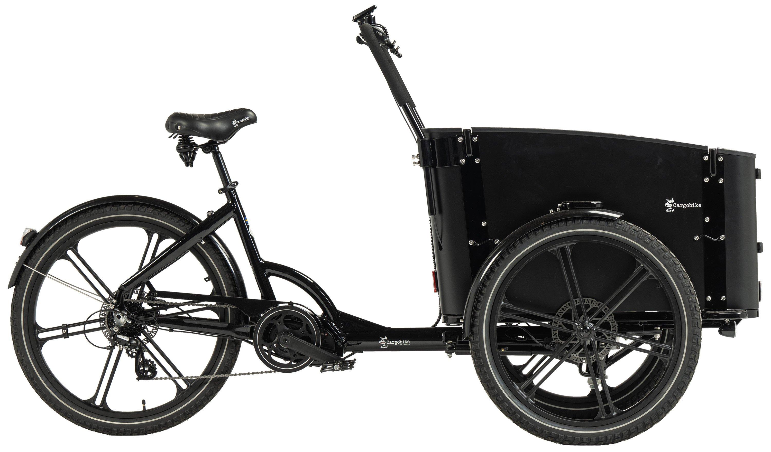 Cargobike of Sweden Cargobike DeLight Dog Schwarz/Anthrazit