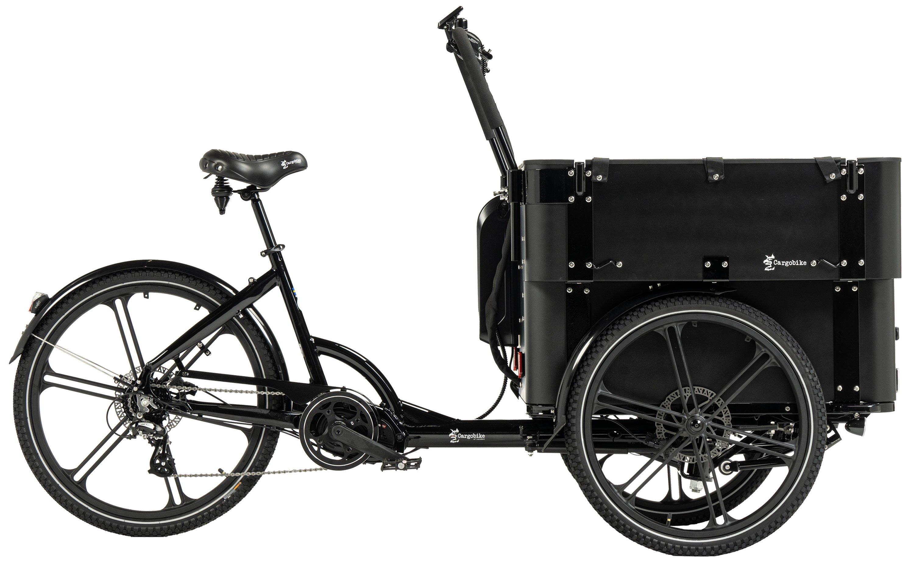 Cargobike of Sweden Cargobike DeLight Kindergarten Schwarz/Anthrazit