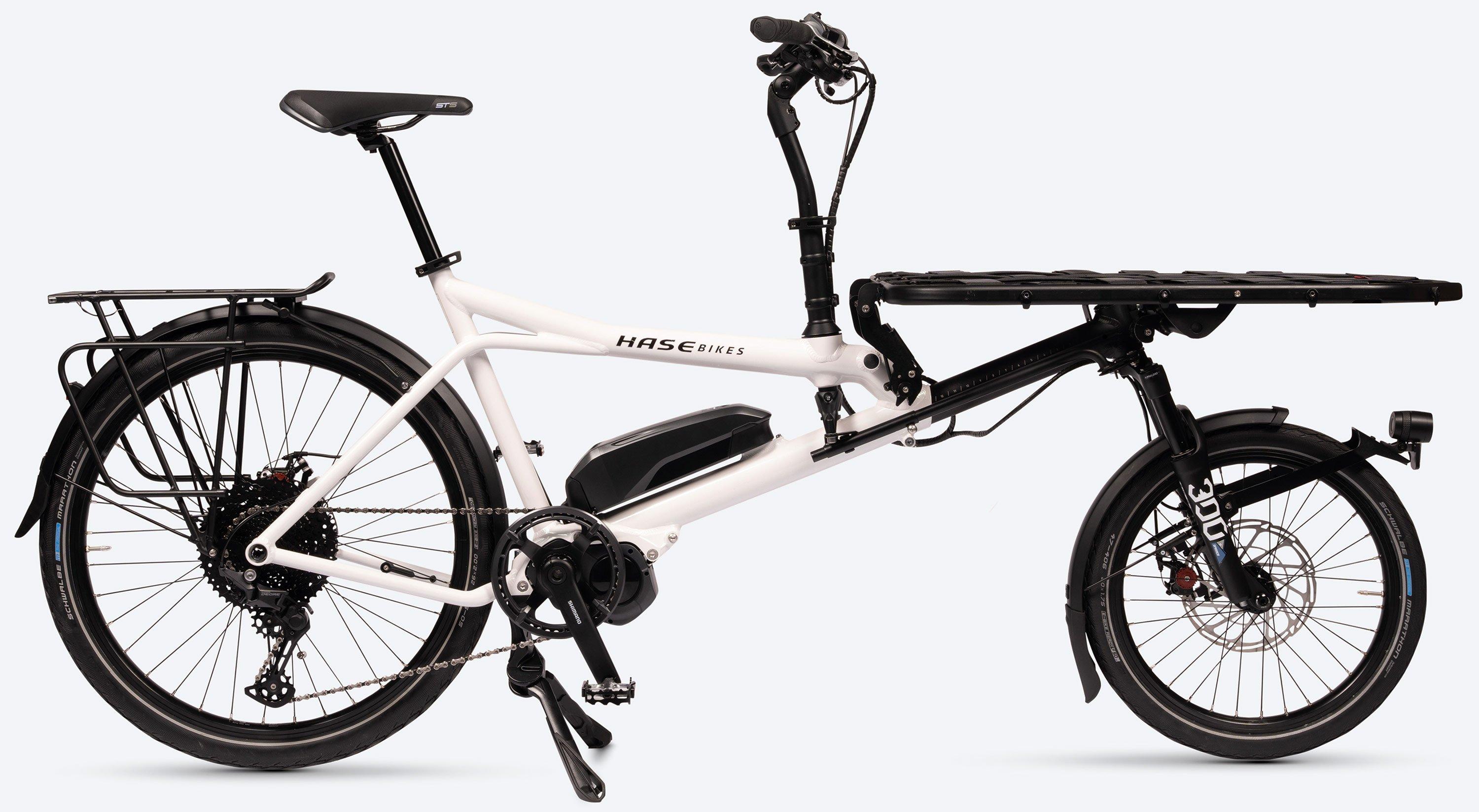Hase Bikes Gravit CITY E Weiß/Schwarz