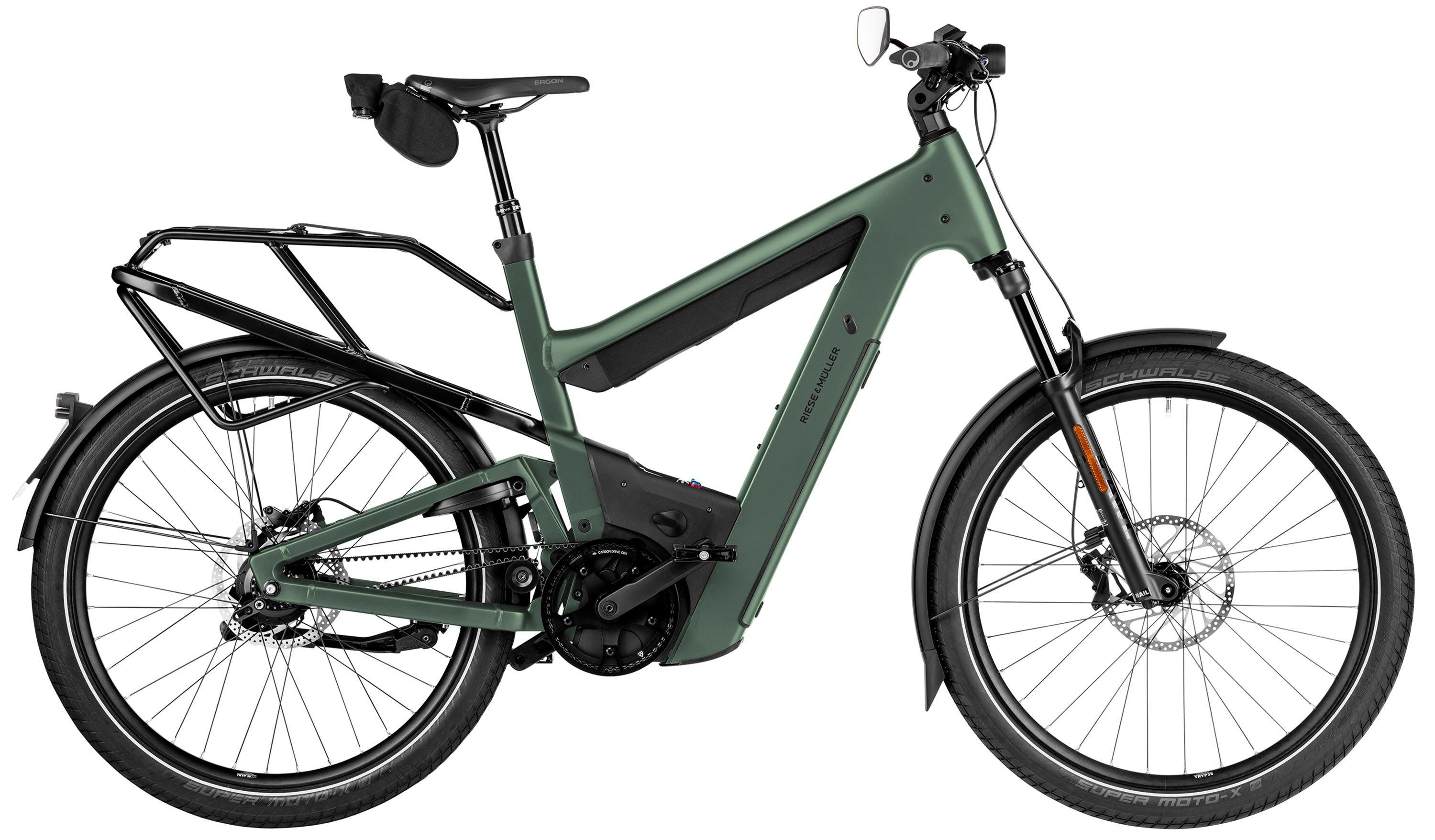 Riese & Müller Superdelite5 rohloff HS Schwarz/Grün