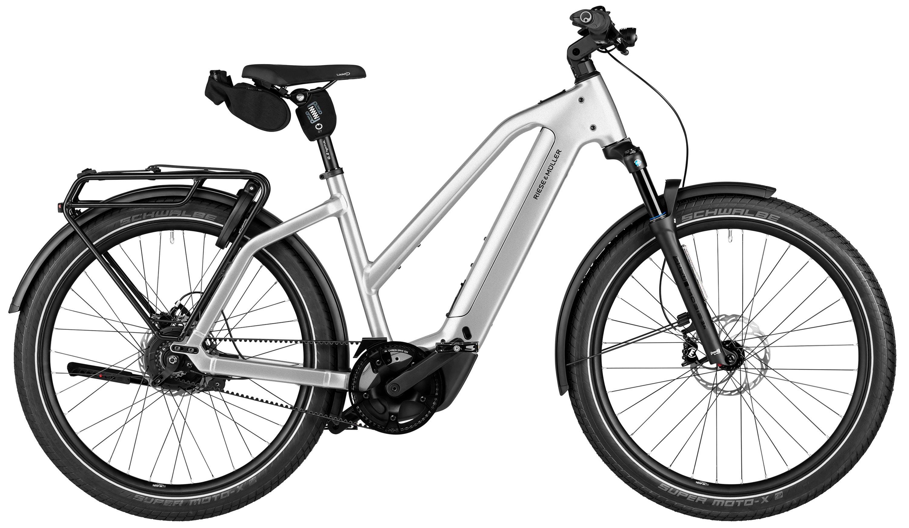 Riese & Müller Charger5 Mixte vario Schwarz/Blau