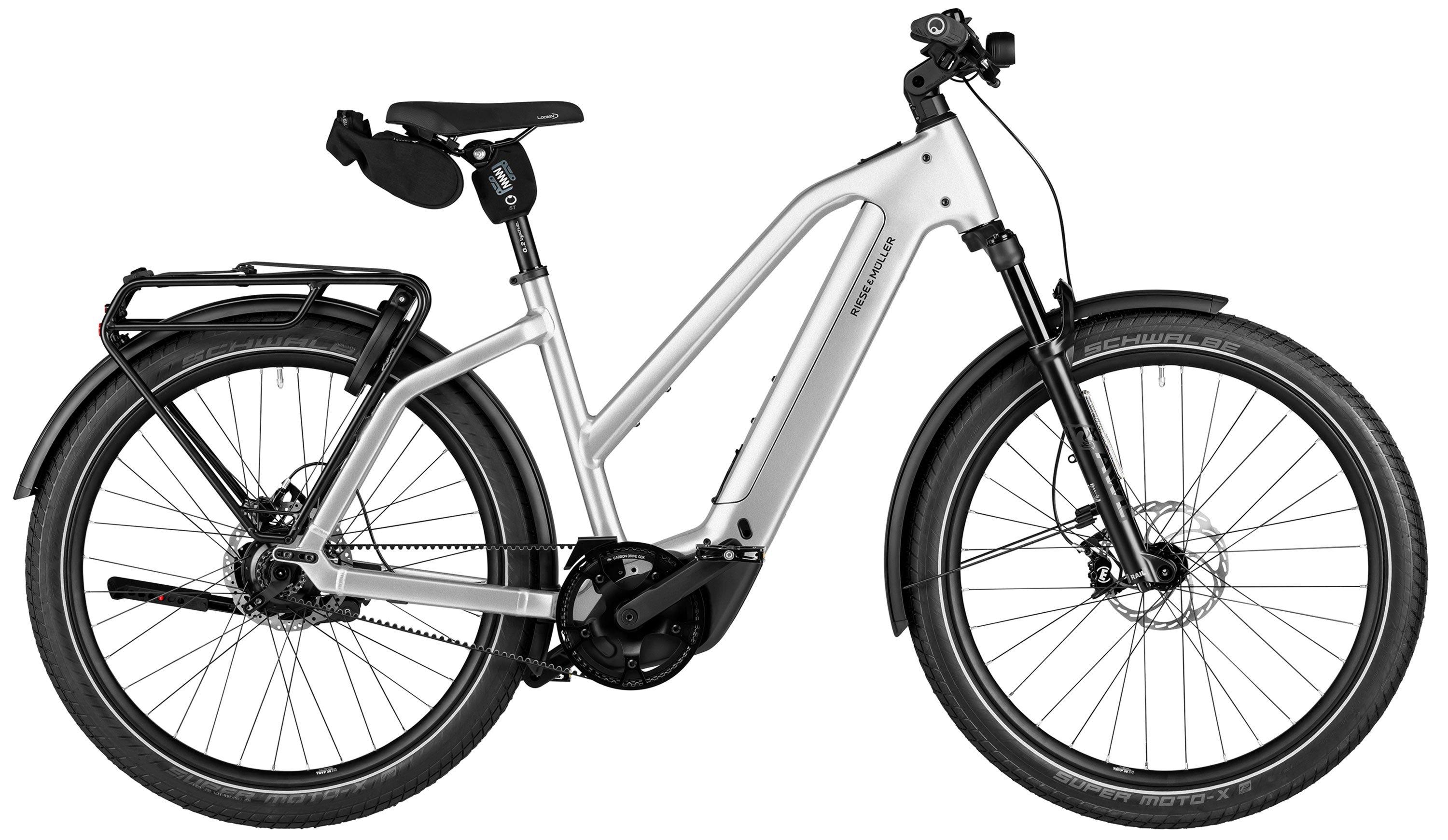 Riese & Müller Charger5 Mixte rohloff Schwarz/Blau