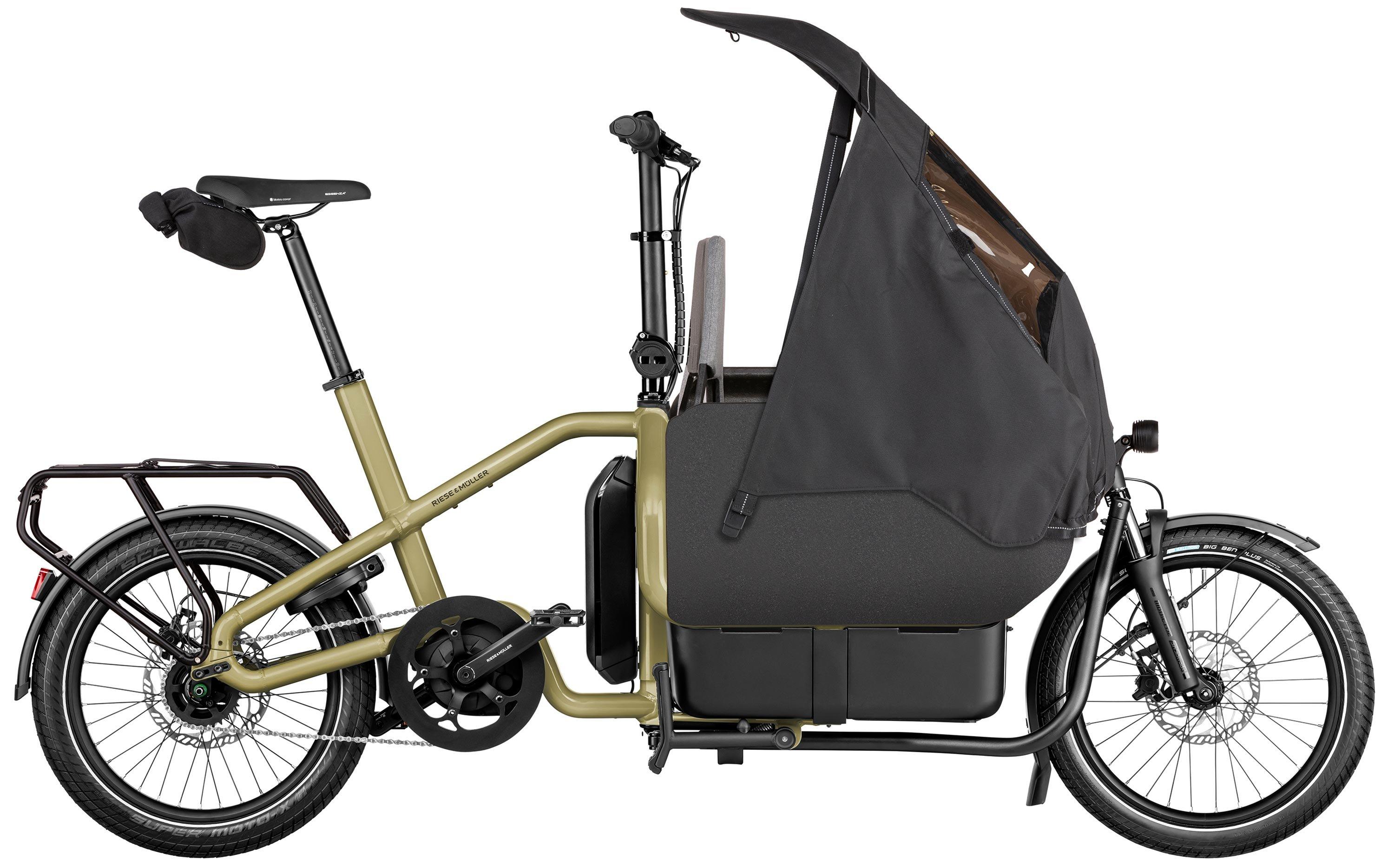 Riese & Müller Carrie EASY Grün/Braun