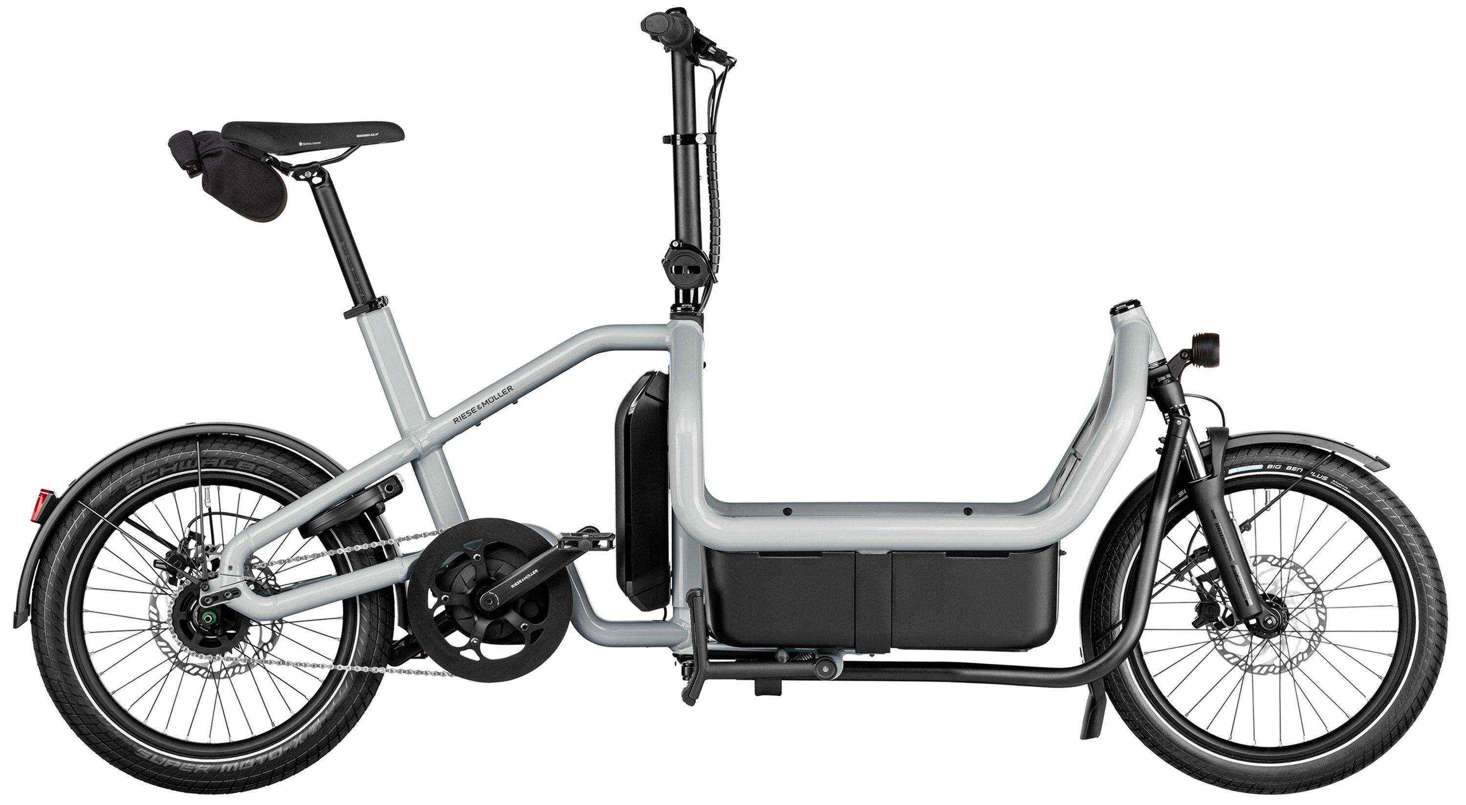 Riese & Müller Carrie2 city Testbike Grau