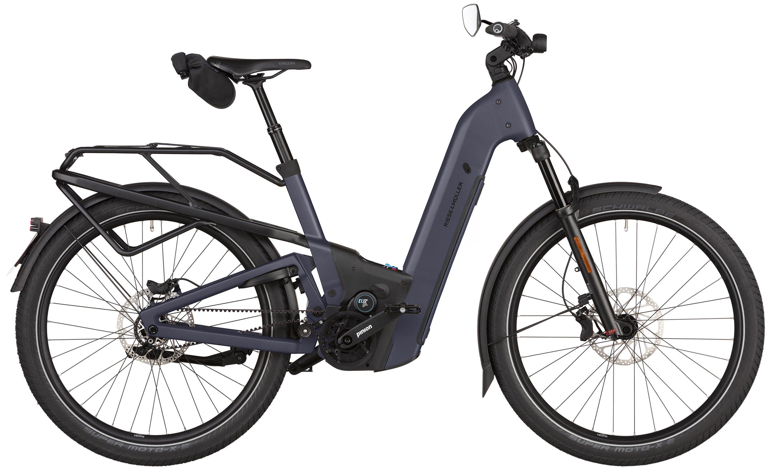 Riese & Müller Homage5 pinion HS Testbike Schwarz/Blau