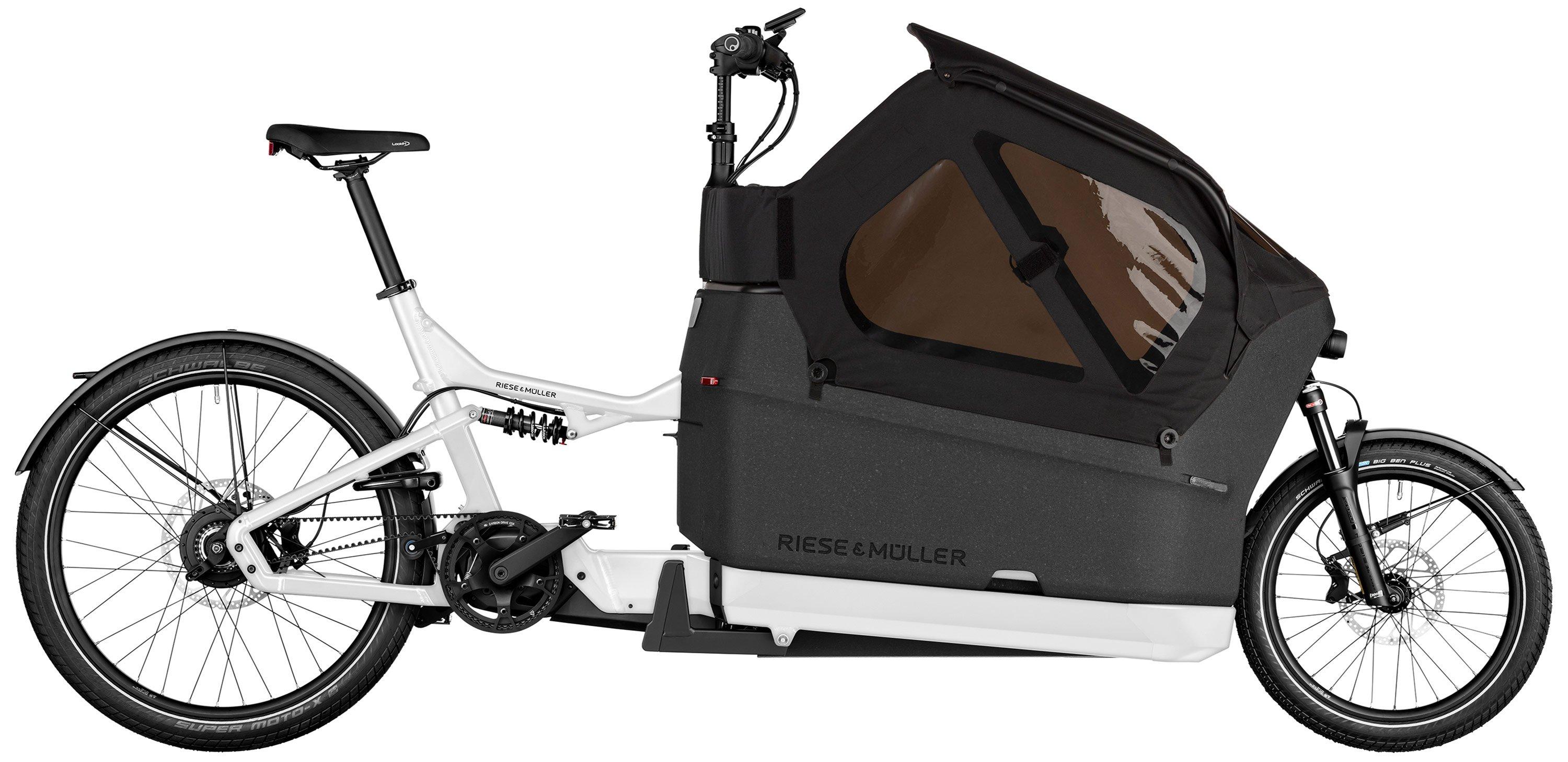 Riese & Müller Packster2 70 CT vario Testbike Weiß