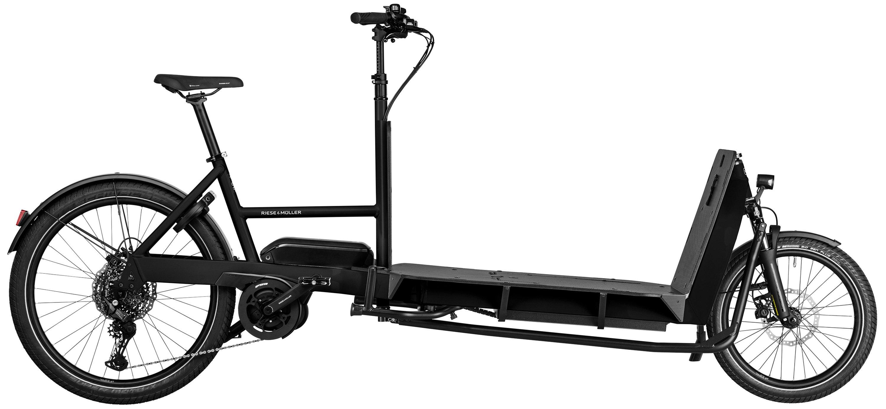 Riese & Müller Transporter2 85 touring Testbike Schwarz/Anthrazit